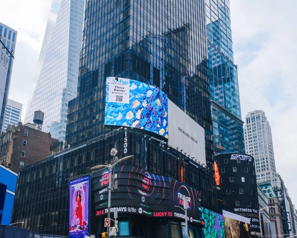 ArtPop Street Gallery Cities Program Class of 2024 Times Square NYC-Outfront-Broadway-Plaza-Claire-Kiester-2 Large.jpeg