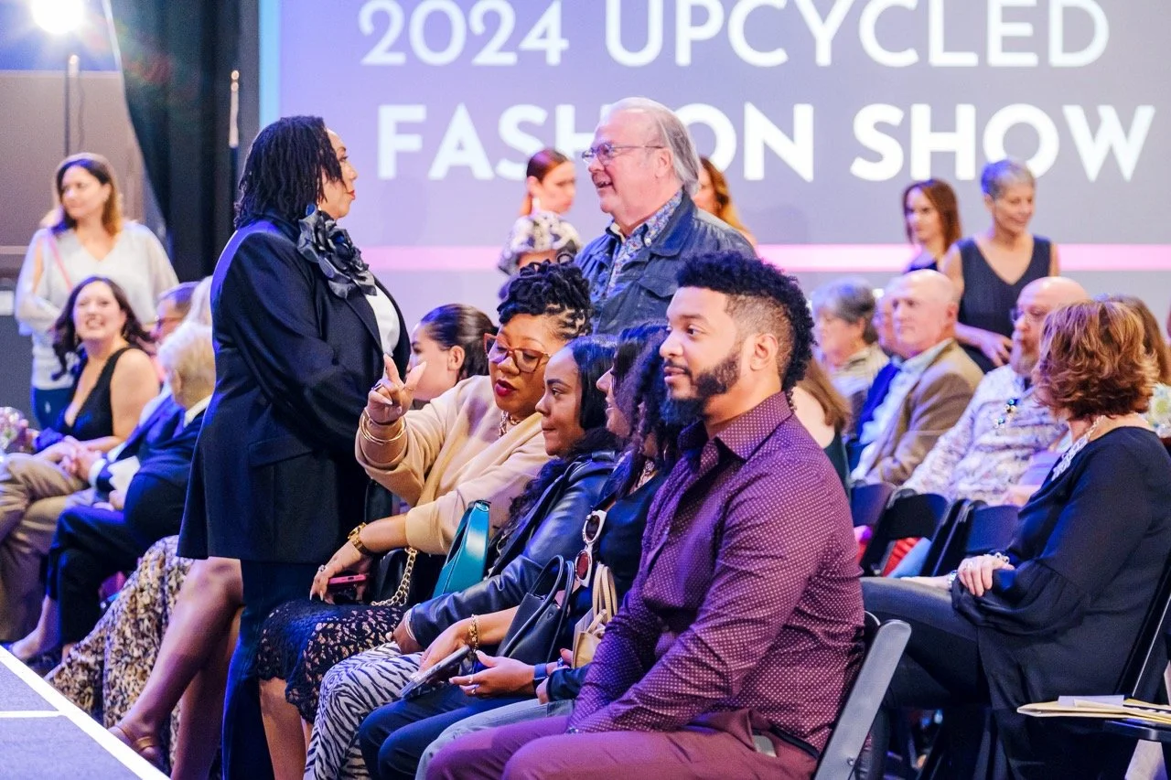 ArtPop Street Gallery Upcycled Fashion Show 2024 Guests Crowd Seats.jpeg