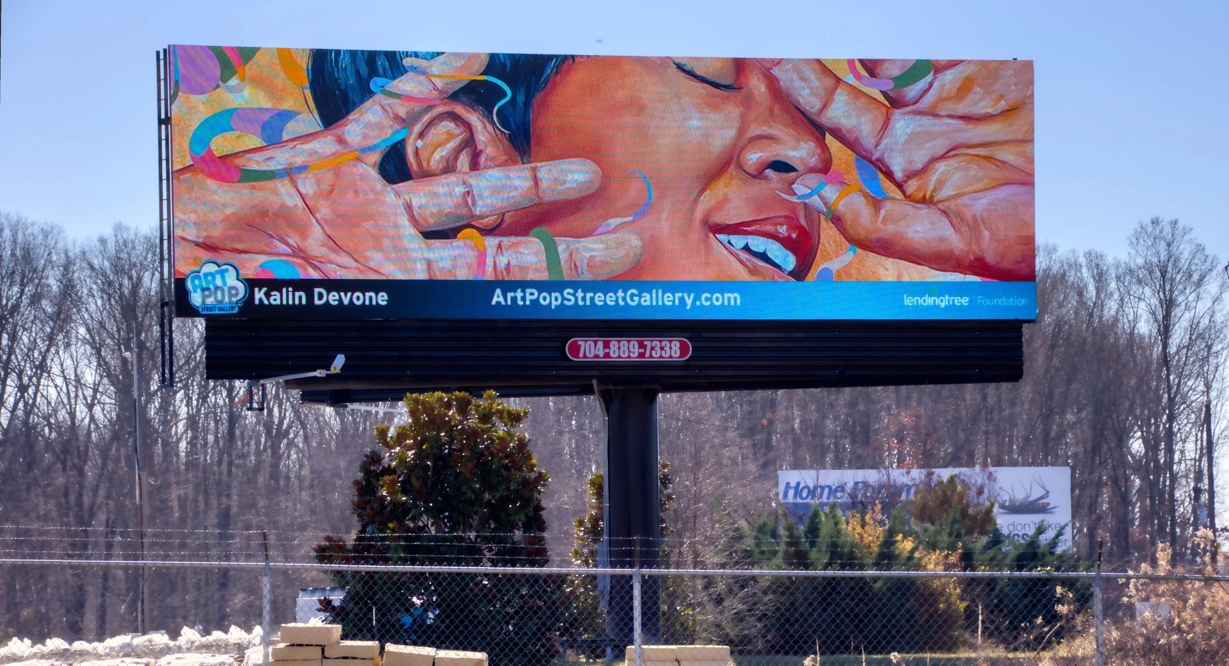 ArtPop Street Gallery Cities Program Class of 2022 Adams Digital Billboard Kalin Devone.jpg