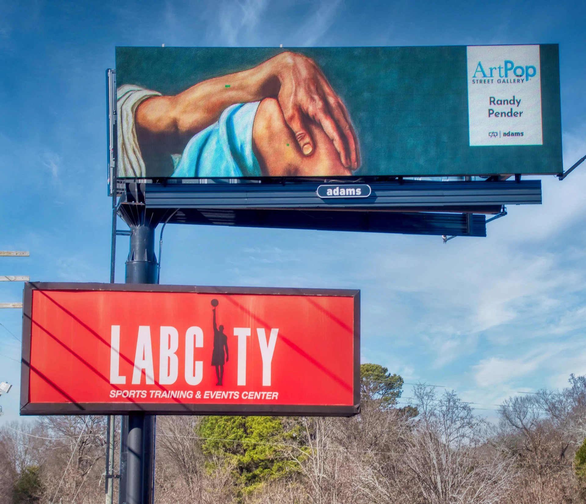 ArtPop Street Gallery Cities Program Class of 2025 Adams Digital Billboard Roadside Randy Pender.jpg