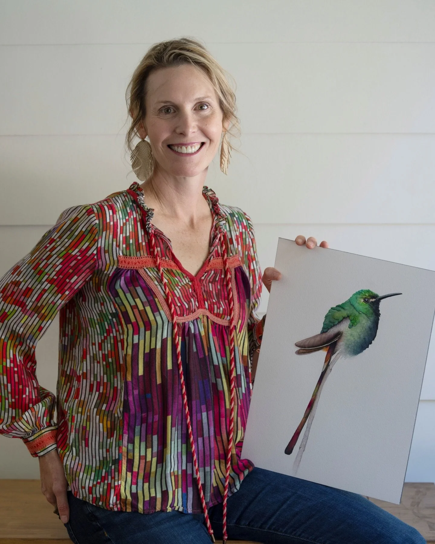 November 1, the ArtPop Community Art Market will feature 10 #ArtPopCLT artists including @vanessa_thorman_watercolor showcasing work for purchase. Join us from 6-9 pm at @lemeridiencharlotte 
Vanessa Thorman paints what’s already here, but too