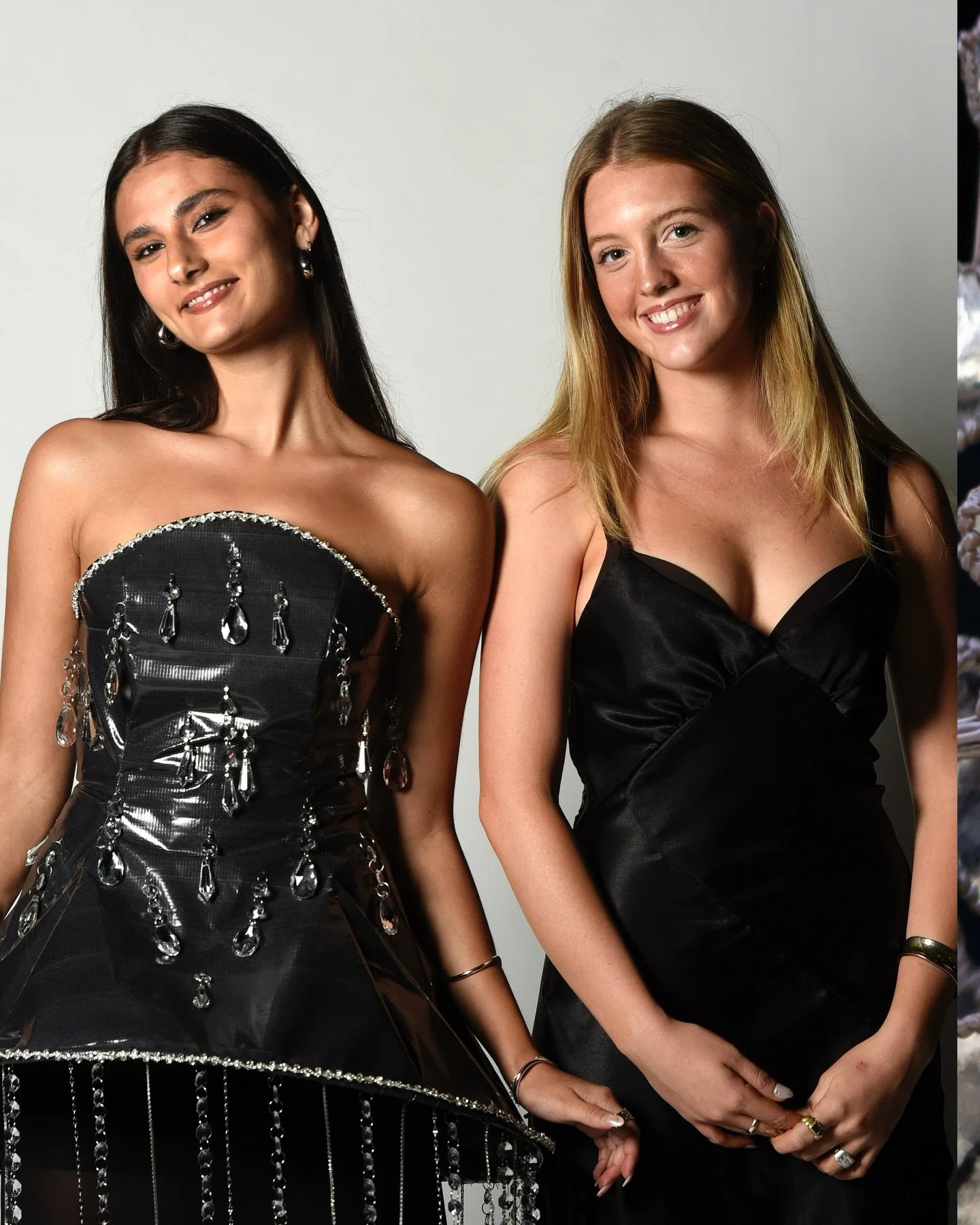 Rounding out this packed #Fashionfriday with designer Sarah Grace Simas @stylesbysarah.co commissioned for the third consecutive Upcycled Fashion Show.
&nbsp;
Her 2025 piece showcases a structured mini dress that combines hard and soft elements, mode