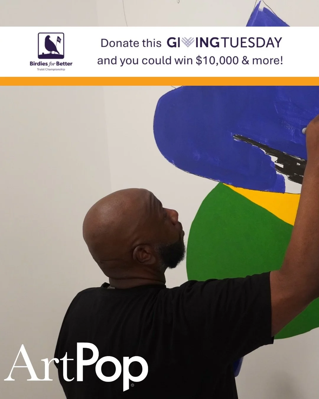 Donating to support art in the community is always a win, but through Birdies for Better with @truistchampionship you could take home a prize! 

Here&rsquo;s how it works:
Supporters make a $20 minimum contribution and submit their guess for the tota