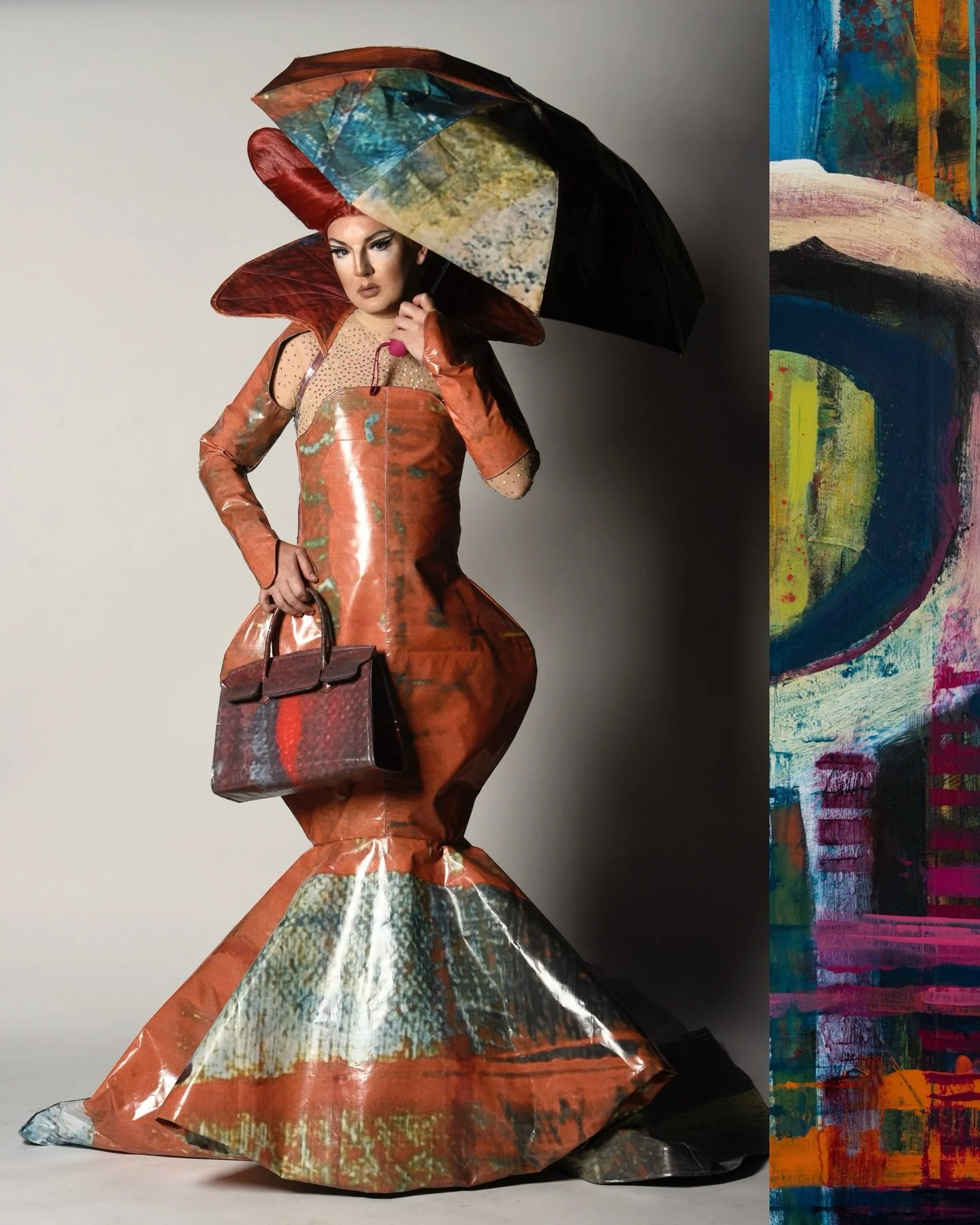 The final #FashionFriday designer feature of 2025 is this year&rsquo;s Upcycled Fashion Show opener, @brandonhilton . 
&nbsp;
This runway moment comes courtesy of&nbsp;@thehouseofmann , presenting one-of-a-kind couture fashioned from a billboard feat