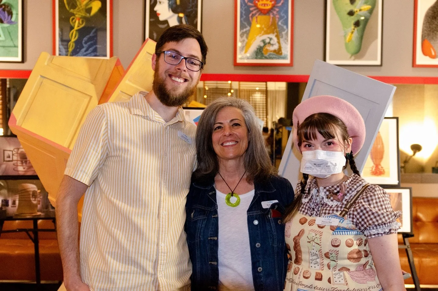 Wishing you a safe and happy holiday weekend from the #ArtPopCLT team.

Door sculptures by @montymontague.art 
Event space c/o @lemeridiencharlotte