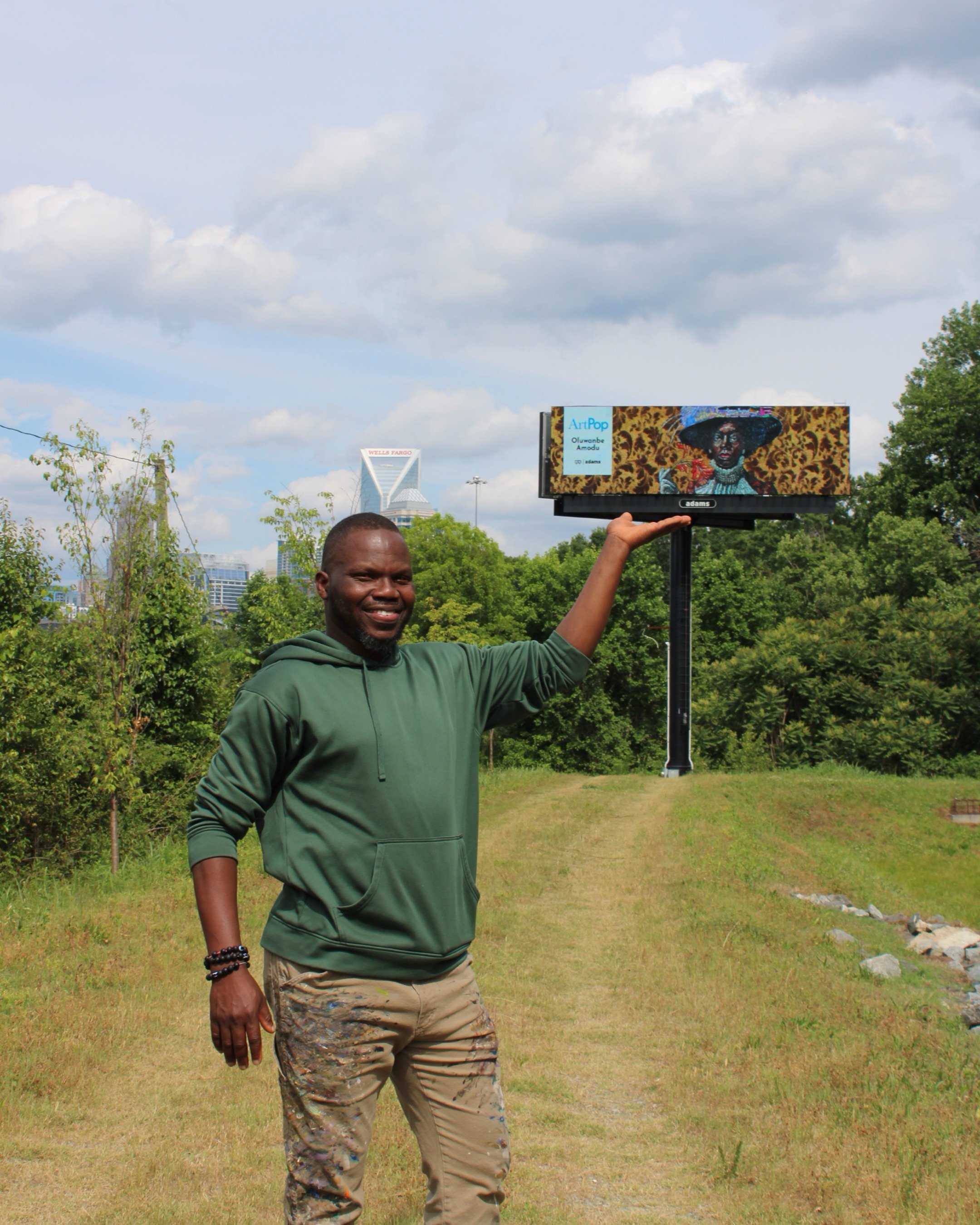 The 2026 artist cohort billboards are popping up all over the Charlotte region. Keep an eye out, especially along I 85, I 77 and 277.

Through the support of Billboard partners, local artists are being showcased on:
-@adamsoutdoor vinyl and digital d