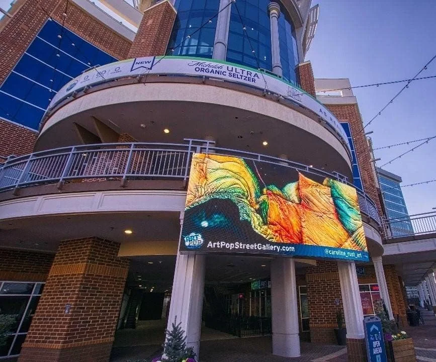 ArtPop Street Gallery Cities Program Class of 2021 Awedience Media Ballantyne Digital Display Caroline Rust.jpg