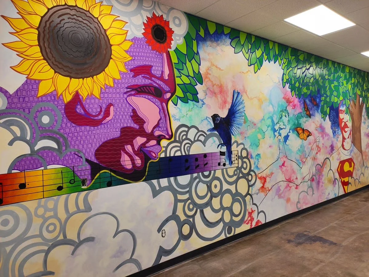 Mural Ninjas - Interior Murals for The Relatives