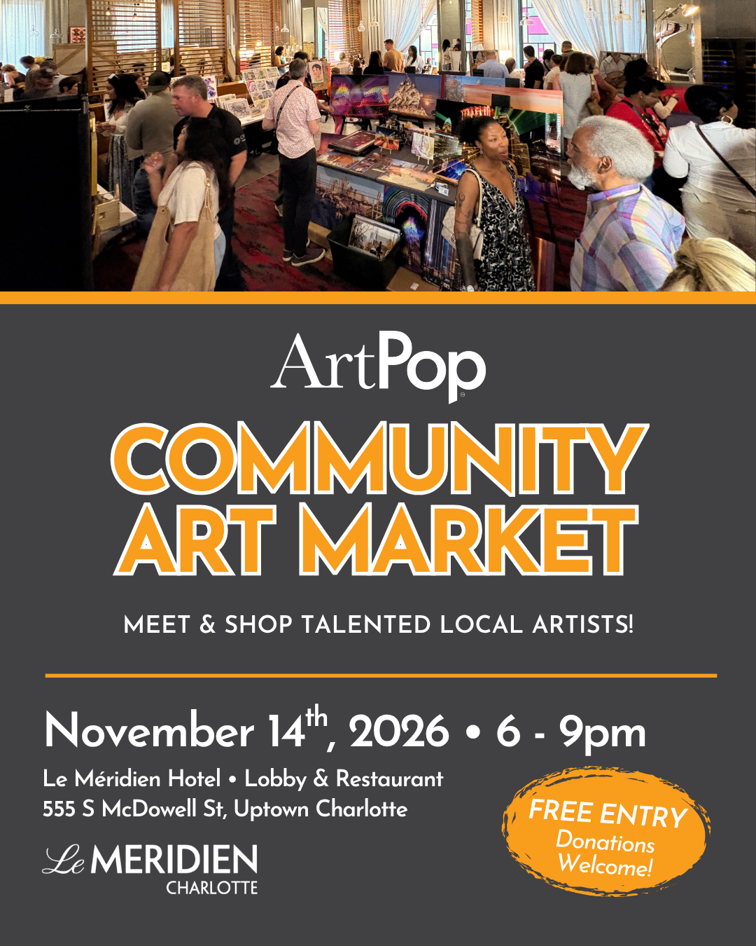 Fall Art Market at Le Méridien Charlotte