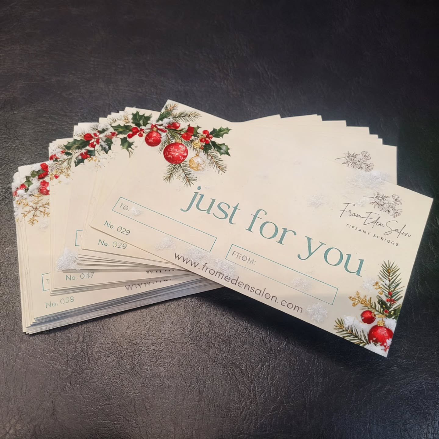 Still shopping? A From Eden Salon gift card is an easy YES! 
Thoughtful, personal, and always appreciated. 🎄✨
Gift cards are available for purchase in the salon.
📍 From Eden Salon
Inside Sola Salons
2553 Brindle Dr Suite 36
Harrisburg, PA 17110