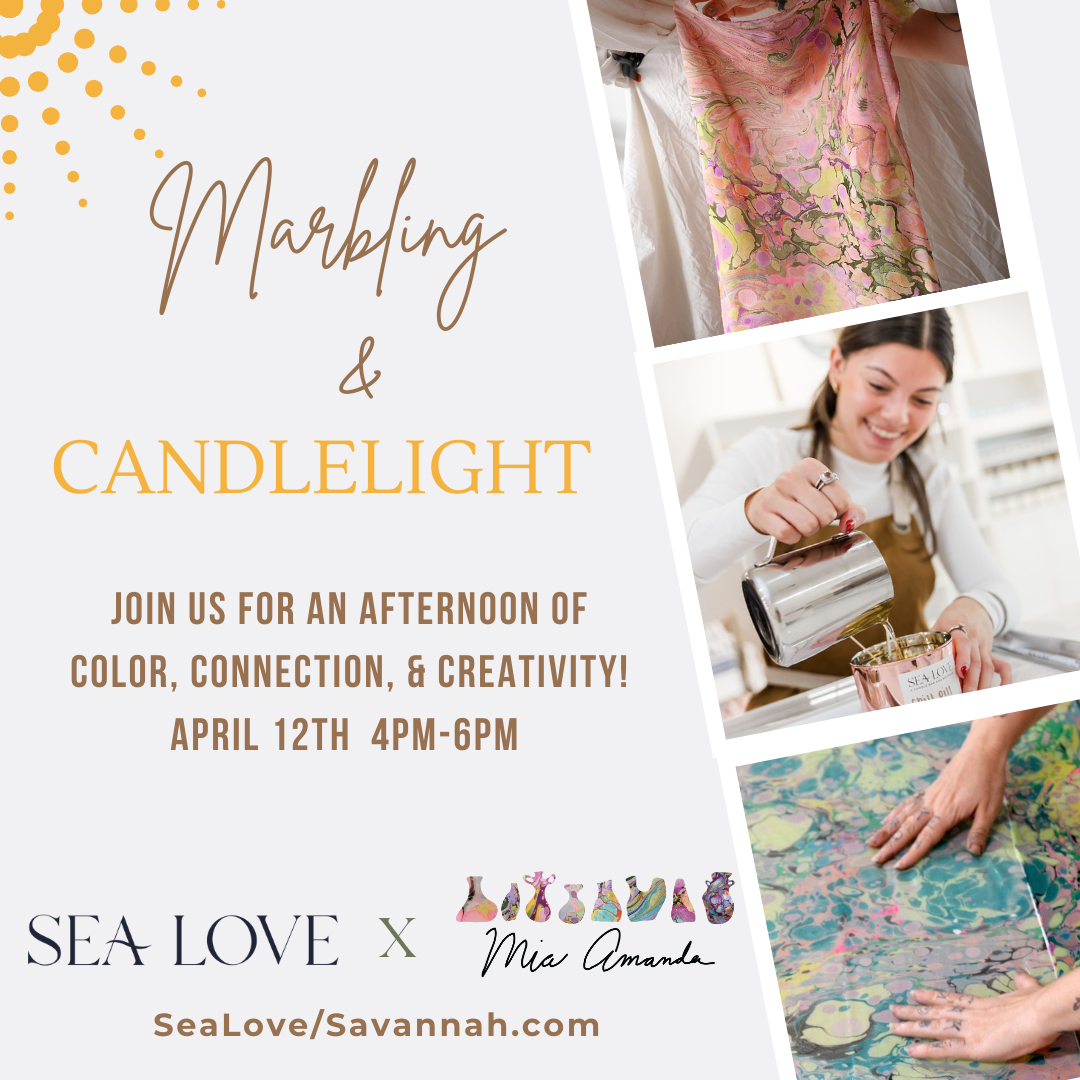 Marbling & Candlelight Workshop