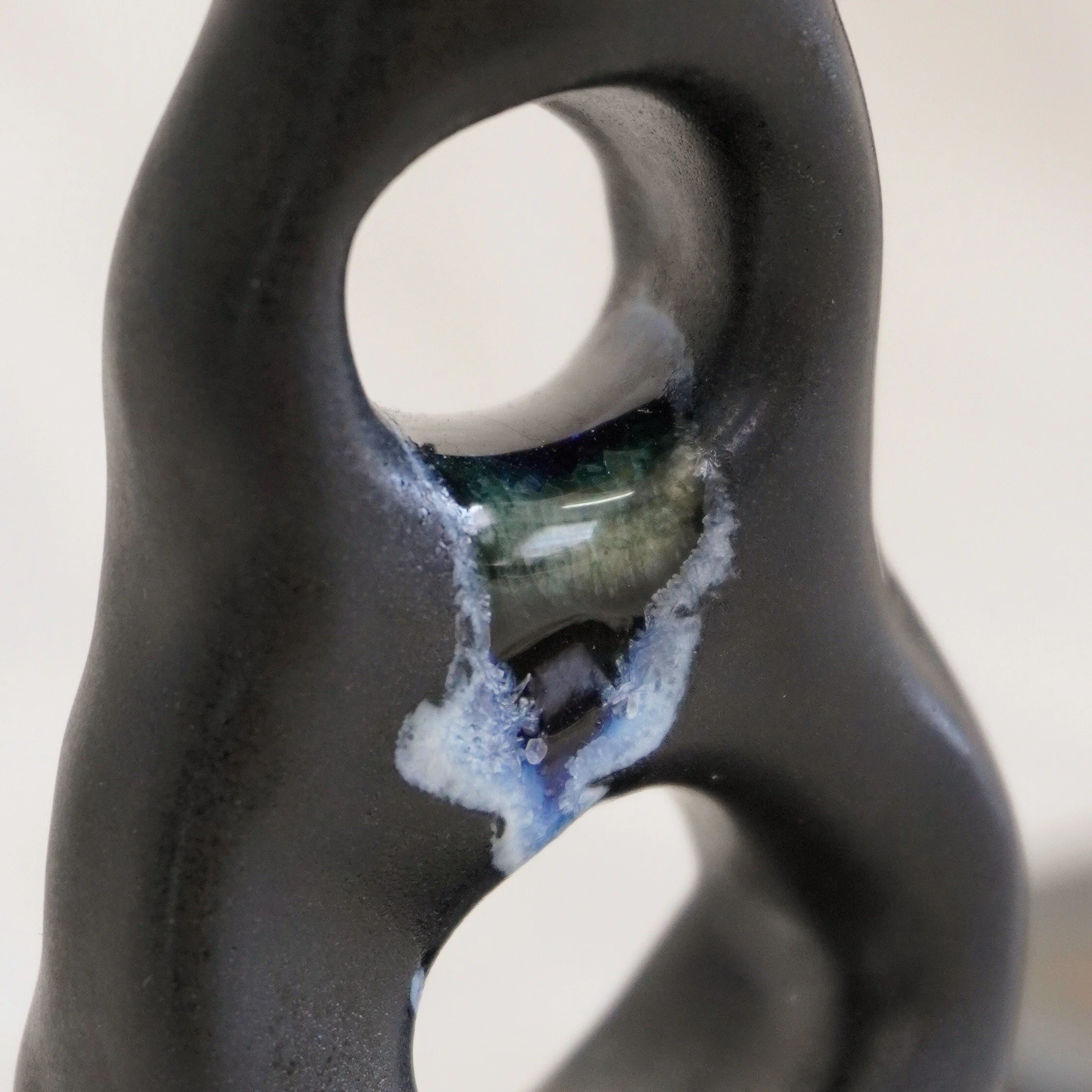 Short Taper Candle Holder Set - Satin Matte Black - Mia Amanda