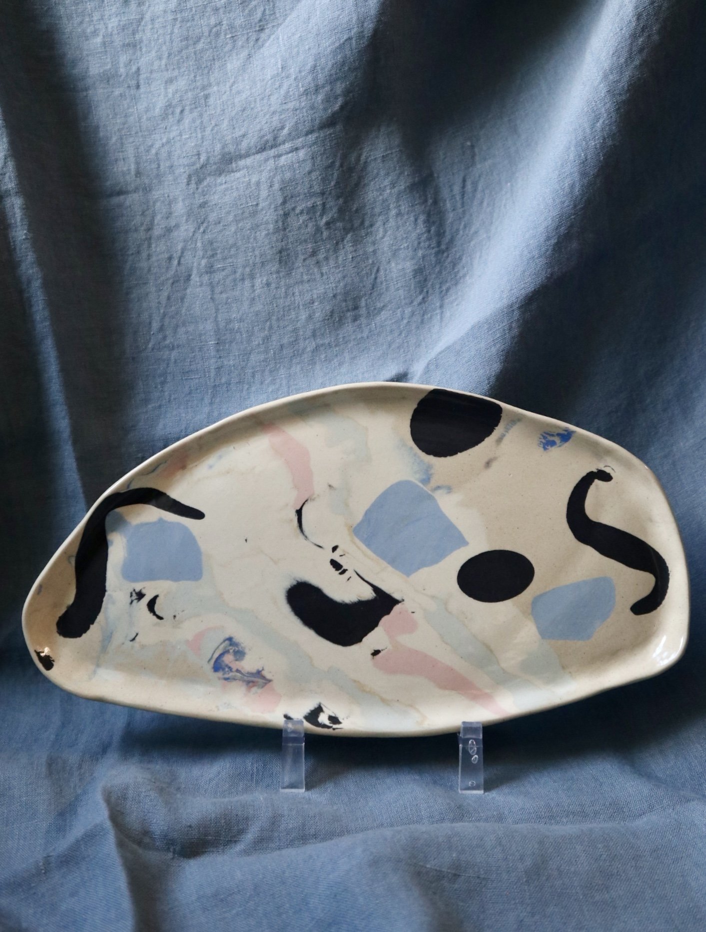 One-of-a-Kind Ceramic Platter