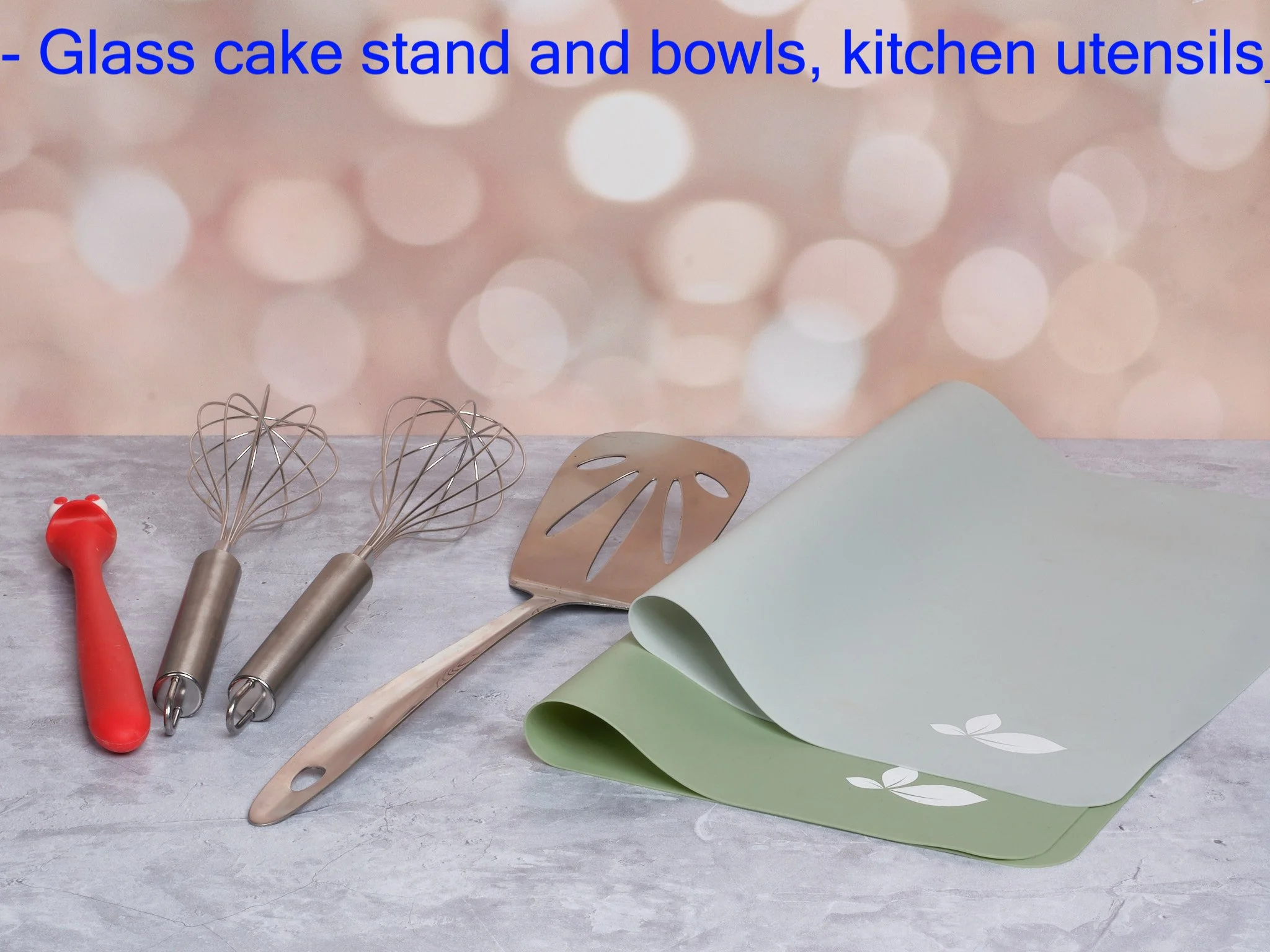 26 - Glass cake stand and bowls, kitchen utensils_83.jpg