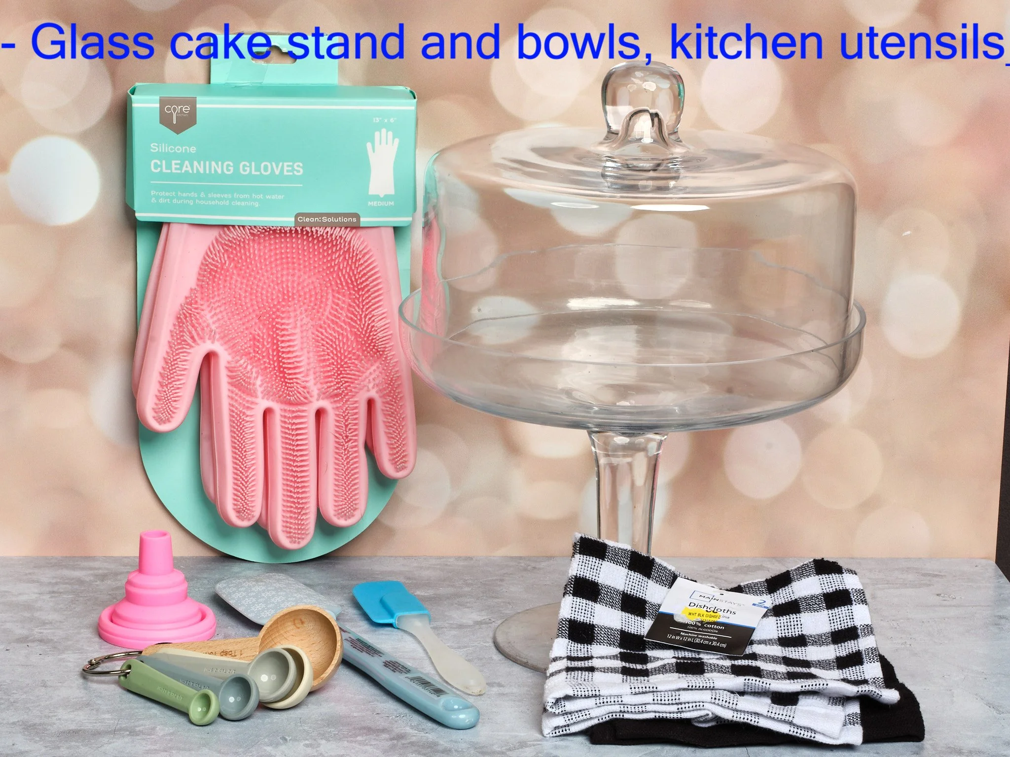 26 - Glass cake stand and bowls, kitchen utensils_79.jpg