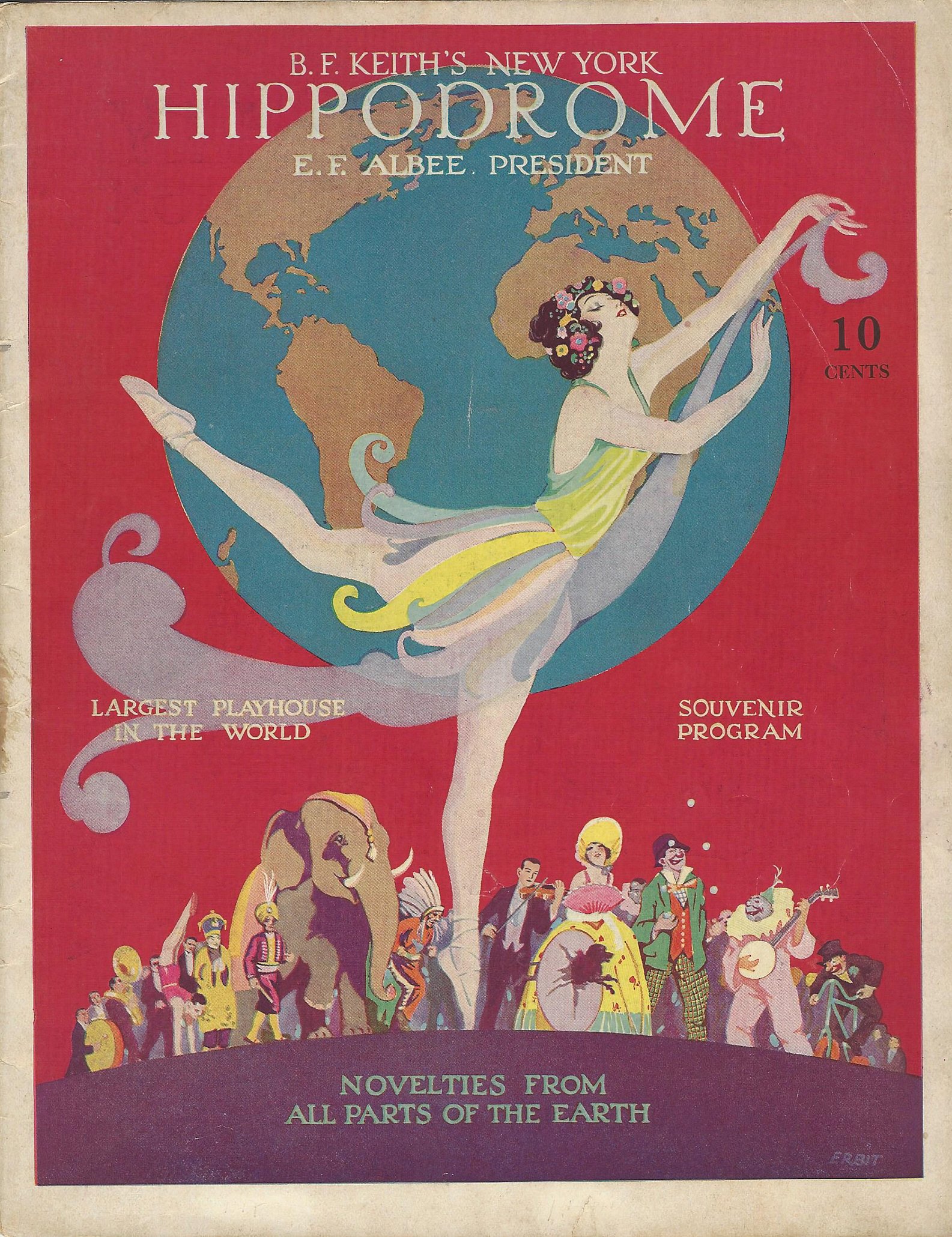 Lillian - Hippodrome Program Cover