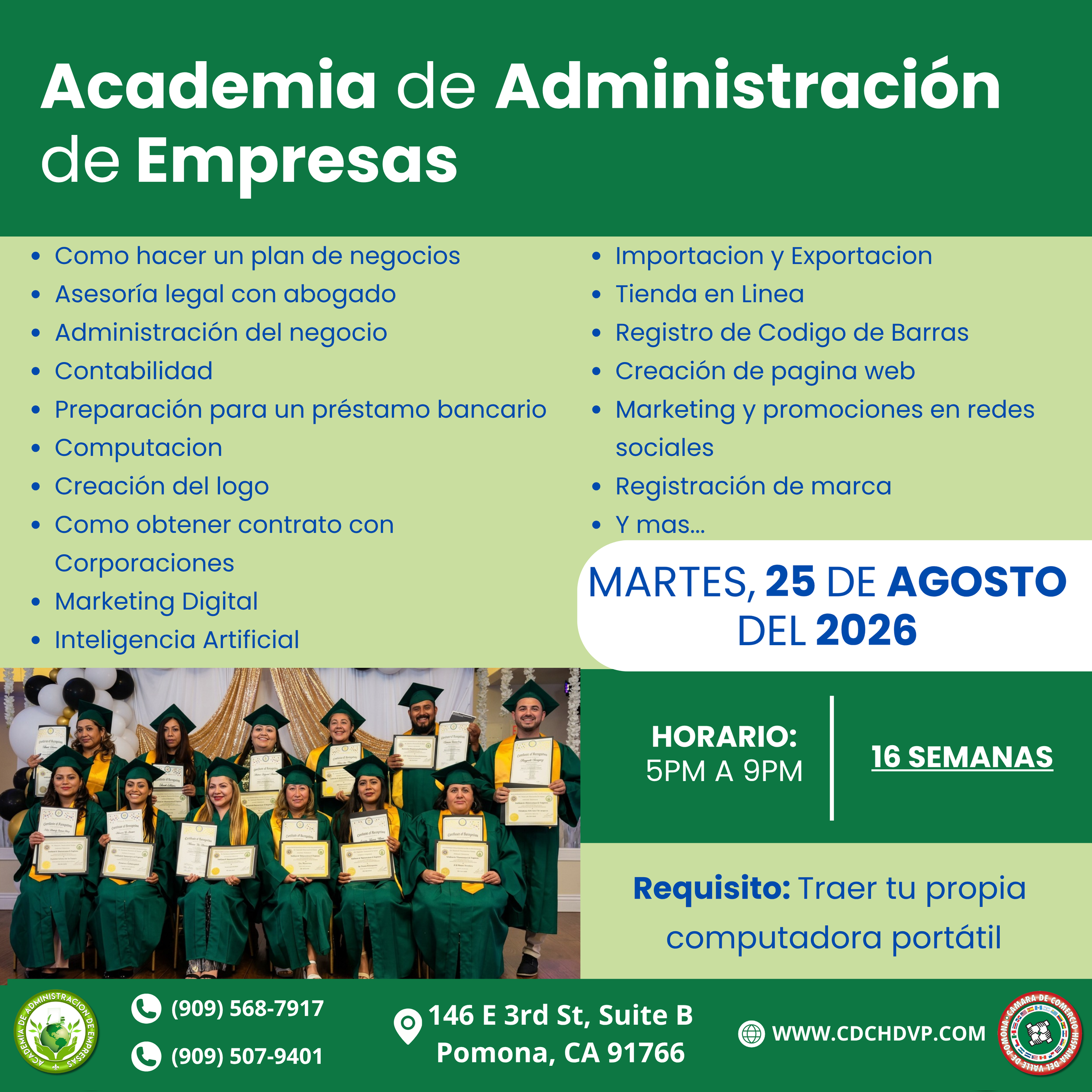 Curso del Academia de Administracion de Empresas