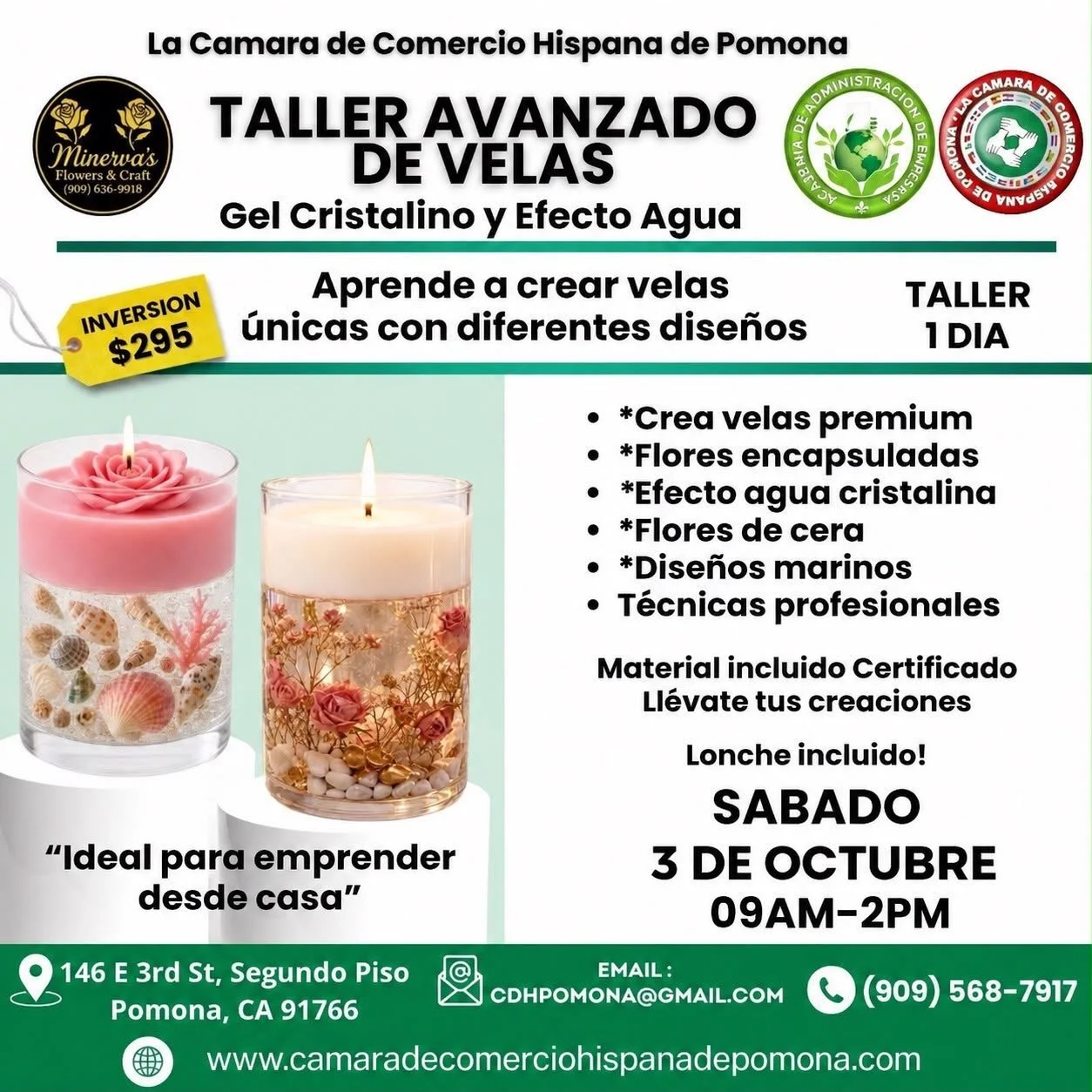 A&uacute;n si no sabes hacer velas esta clase es para aprender desde cero a&uacute;n quedan lugares 909 5687917 #velasartesanalesarom&aacute;ticas #clasedevelas
