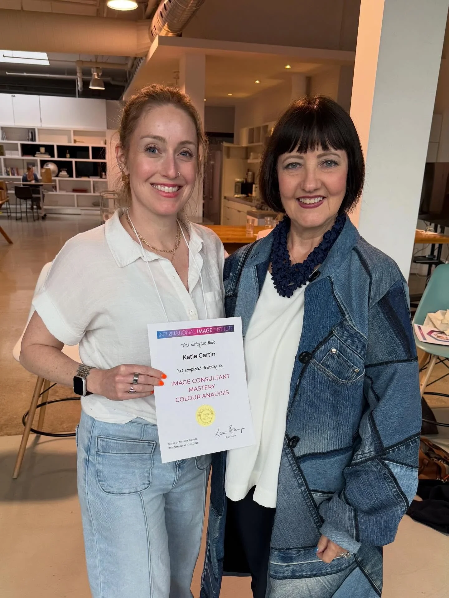 Ya girl is now a Certified MASTER Seasonal Color Analyst!