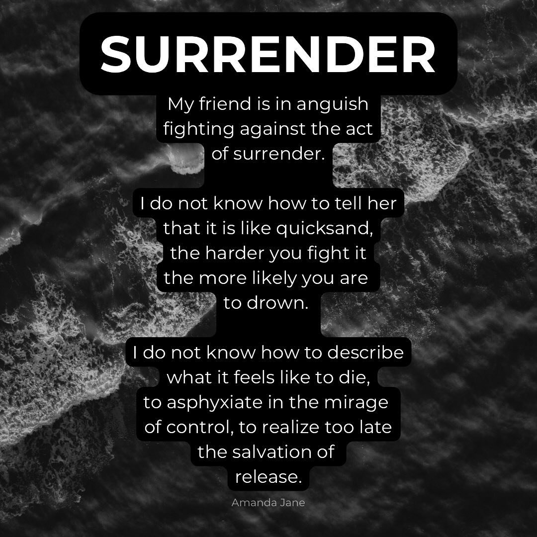 Learning to let go is a continuous lesson.

#fromthewailingriver #poems #poetry #surrender #letgo