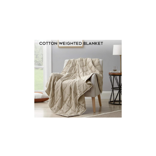 Cotton Weighted Blanket- Get Restorative Sleep