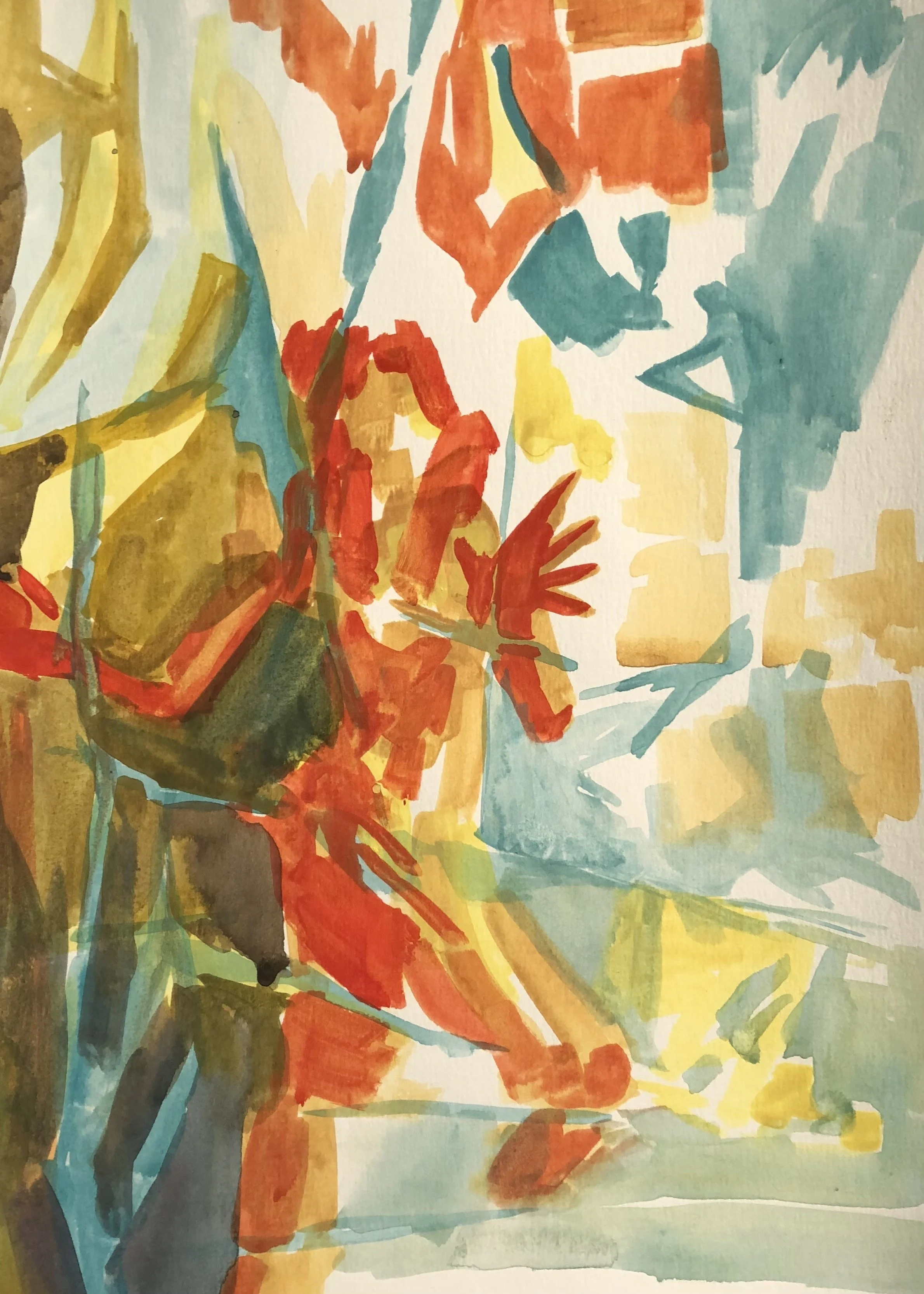 12x9", gouache on paper, 2021