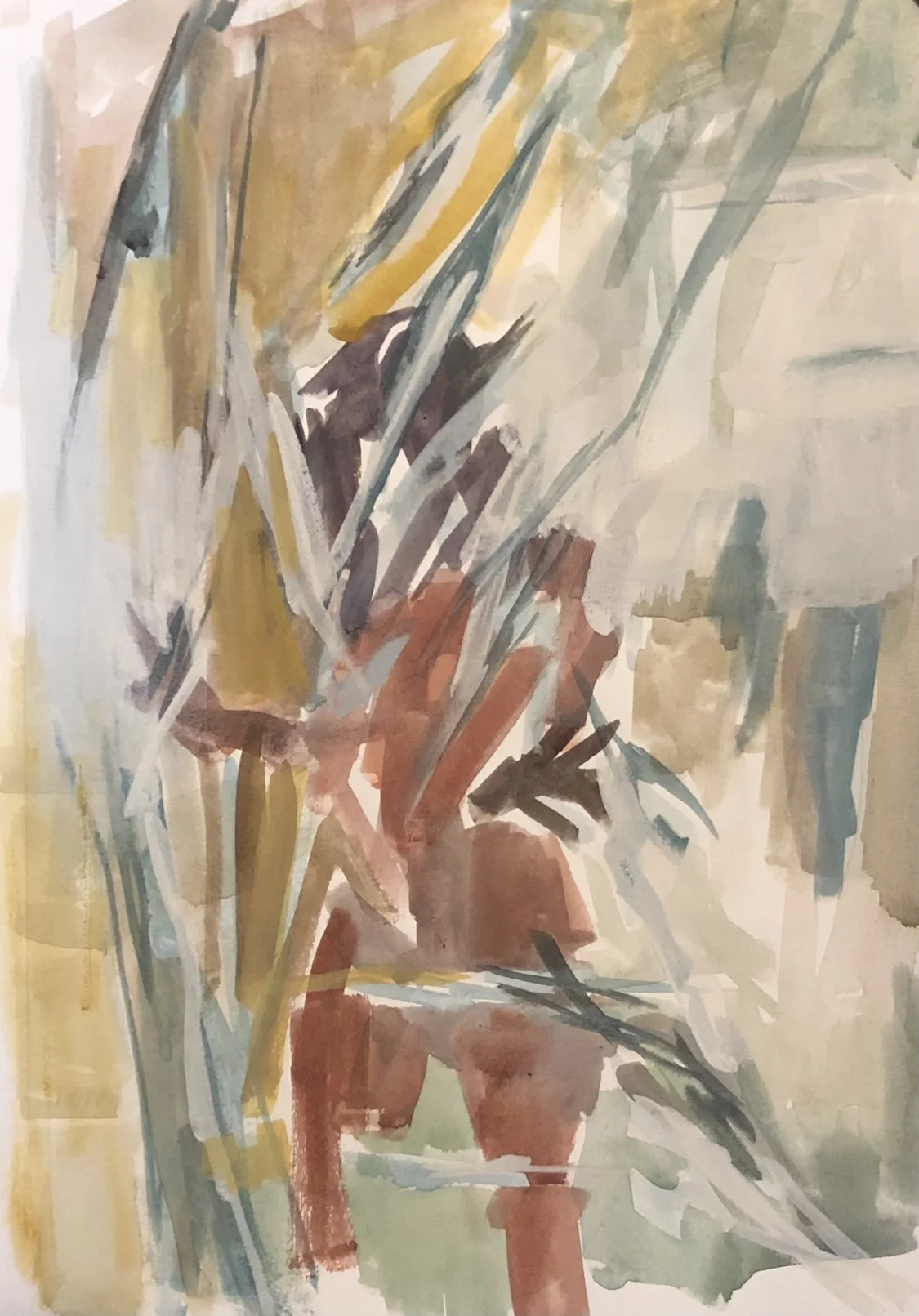 12x9", gouache on paper, 2021