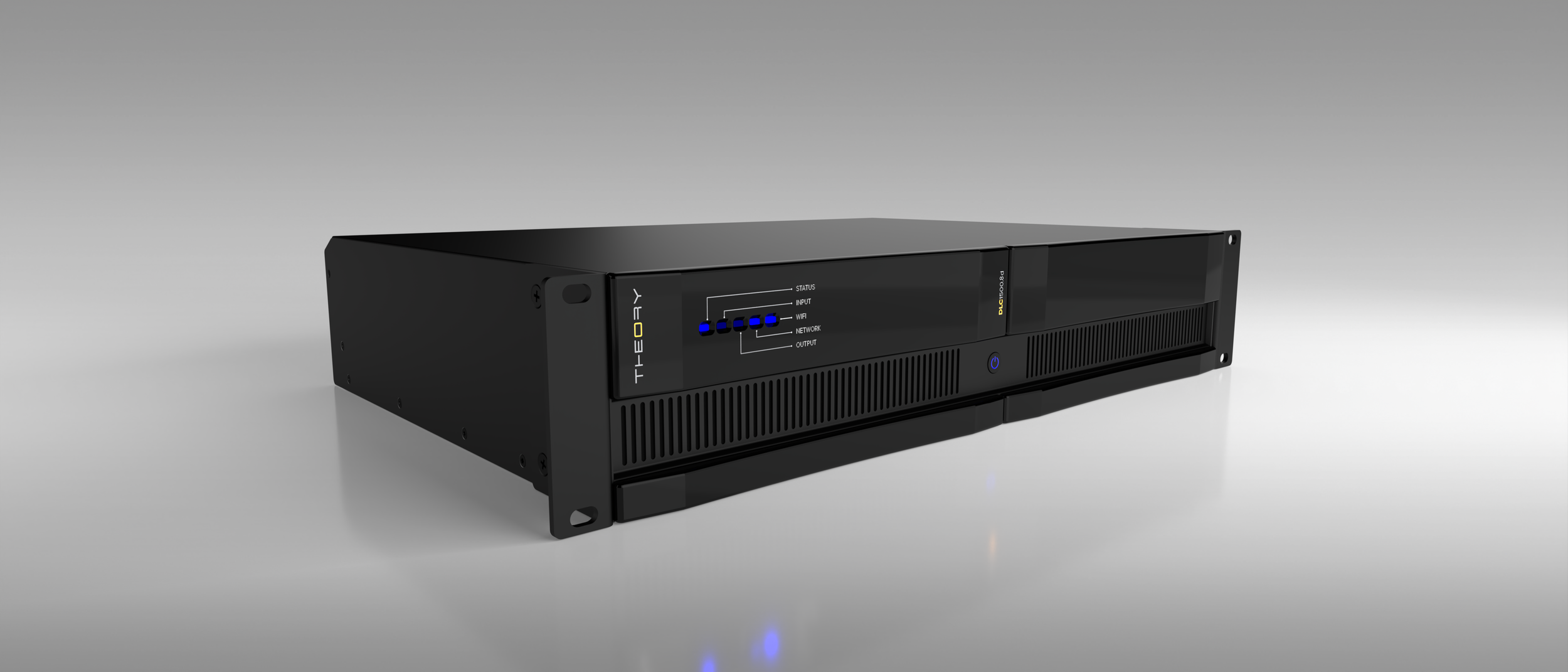 DLC-1500.8d AMPLIFIED LOUDSPEAKER CONTROLLER WITH DANTE & AES67