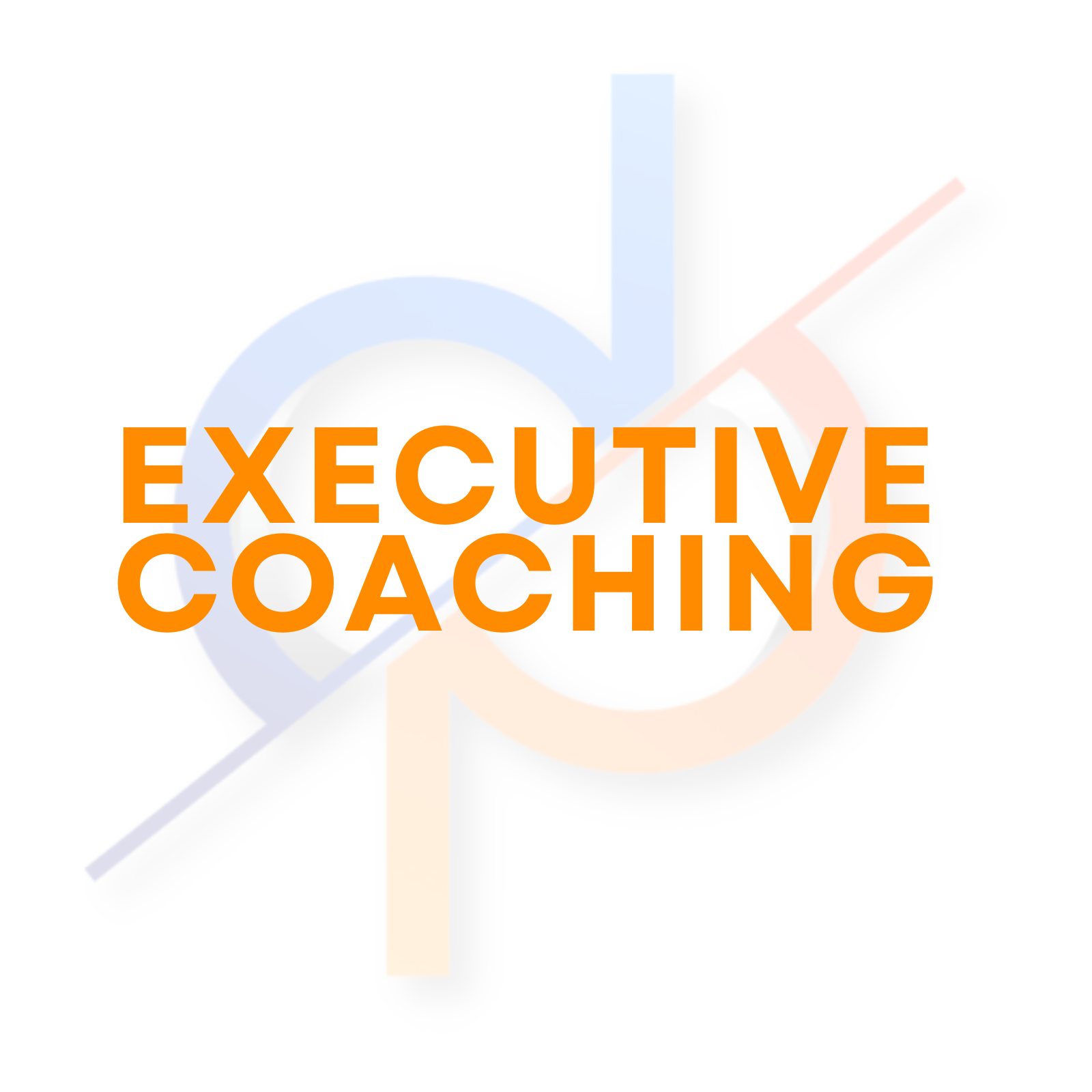 Graphic text reading: Executive Coaching