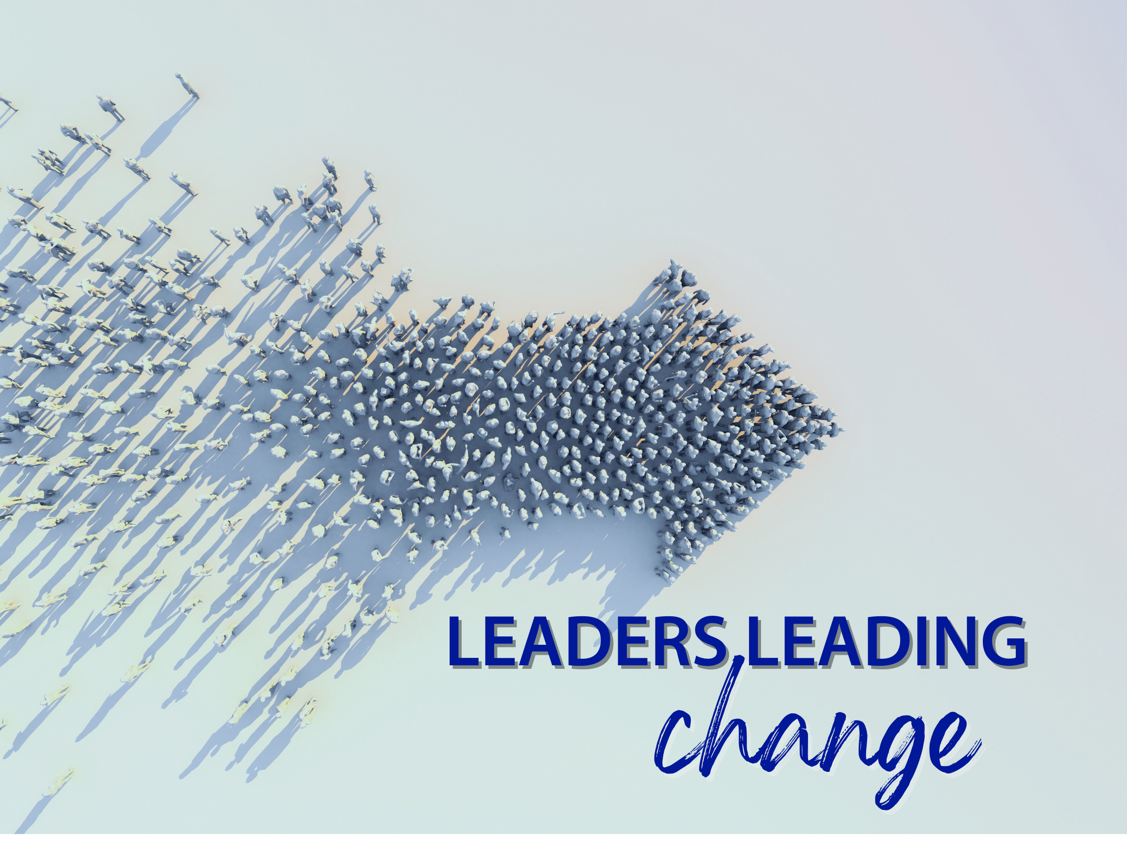 Graphic logo for Leaders Leading Change