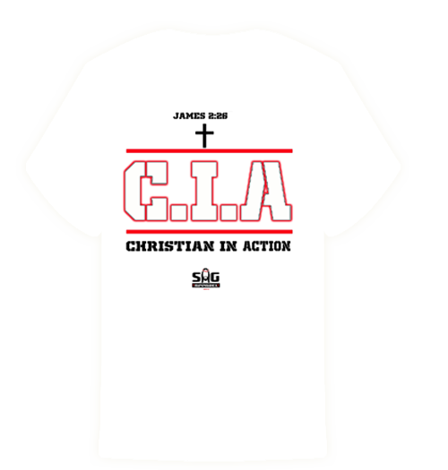 SAG ACTION TEE WHT