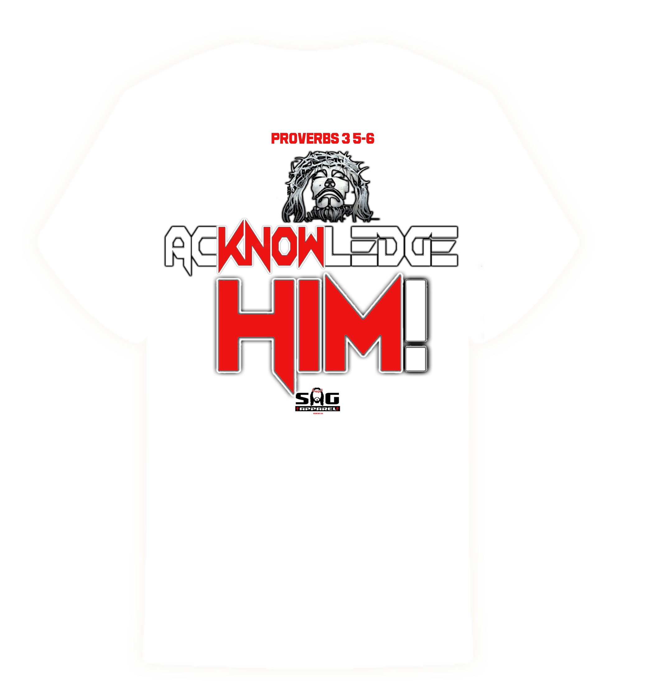 Acknowledge Tee WHT