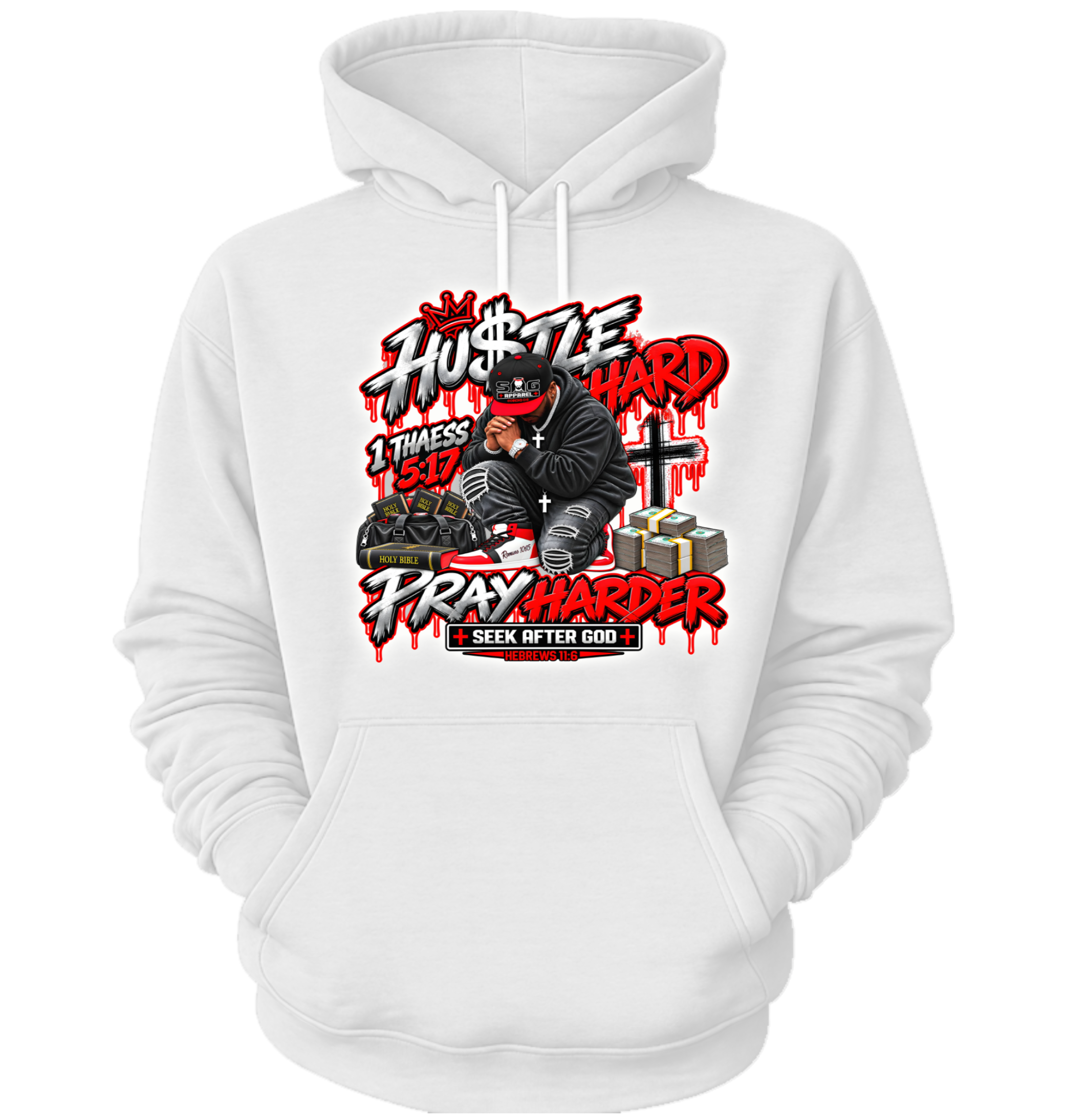 Pray Harder Hoodie