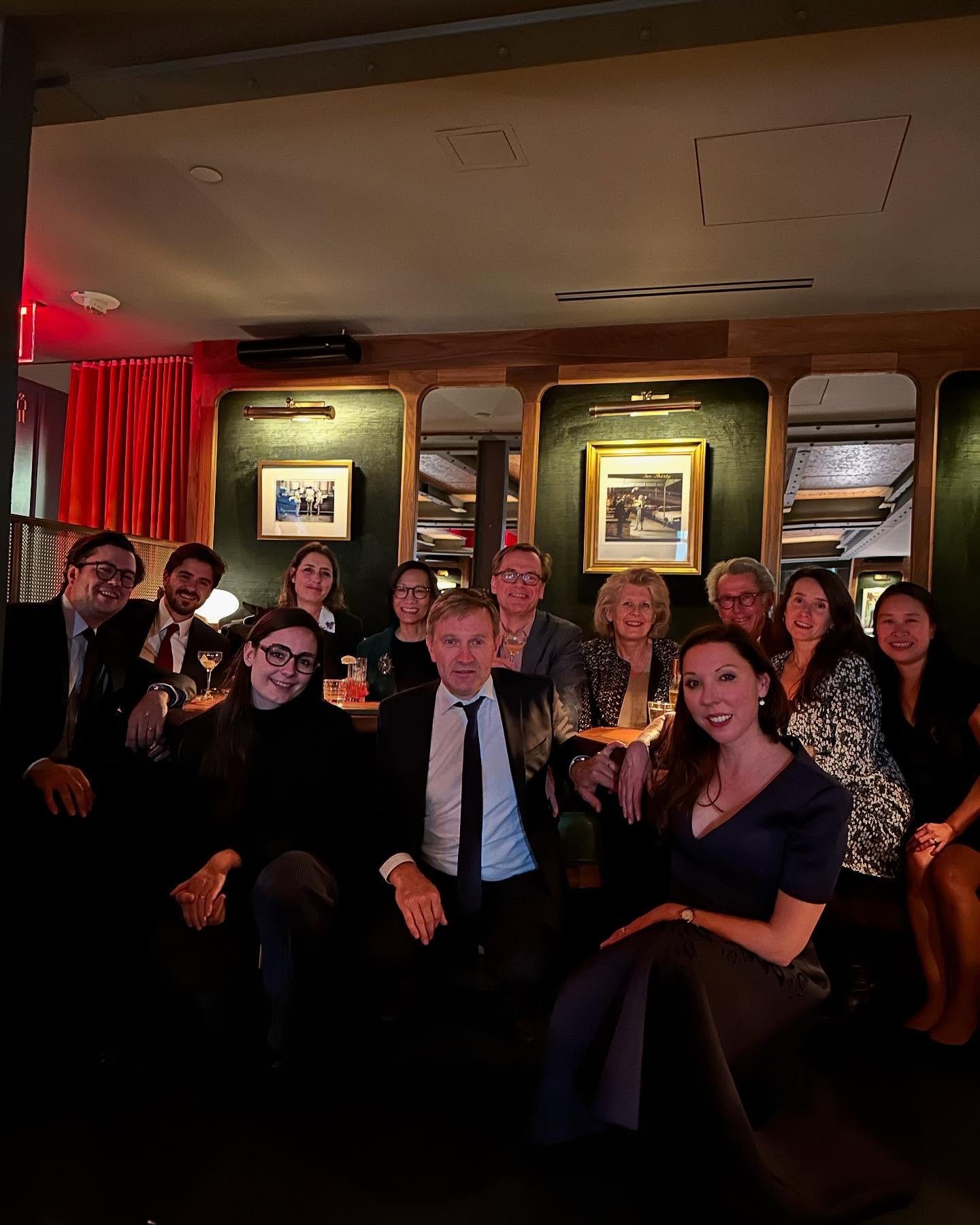 Thrilled to travel across the US with this group of esteemed Ch&acirc;teaux owners, winemakers, and representatives, while representing Ch&acirc;teau Ducru-Beaucaillou! After a long week, this is us relaxing in New York over some (decaf) espresso mar