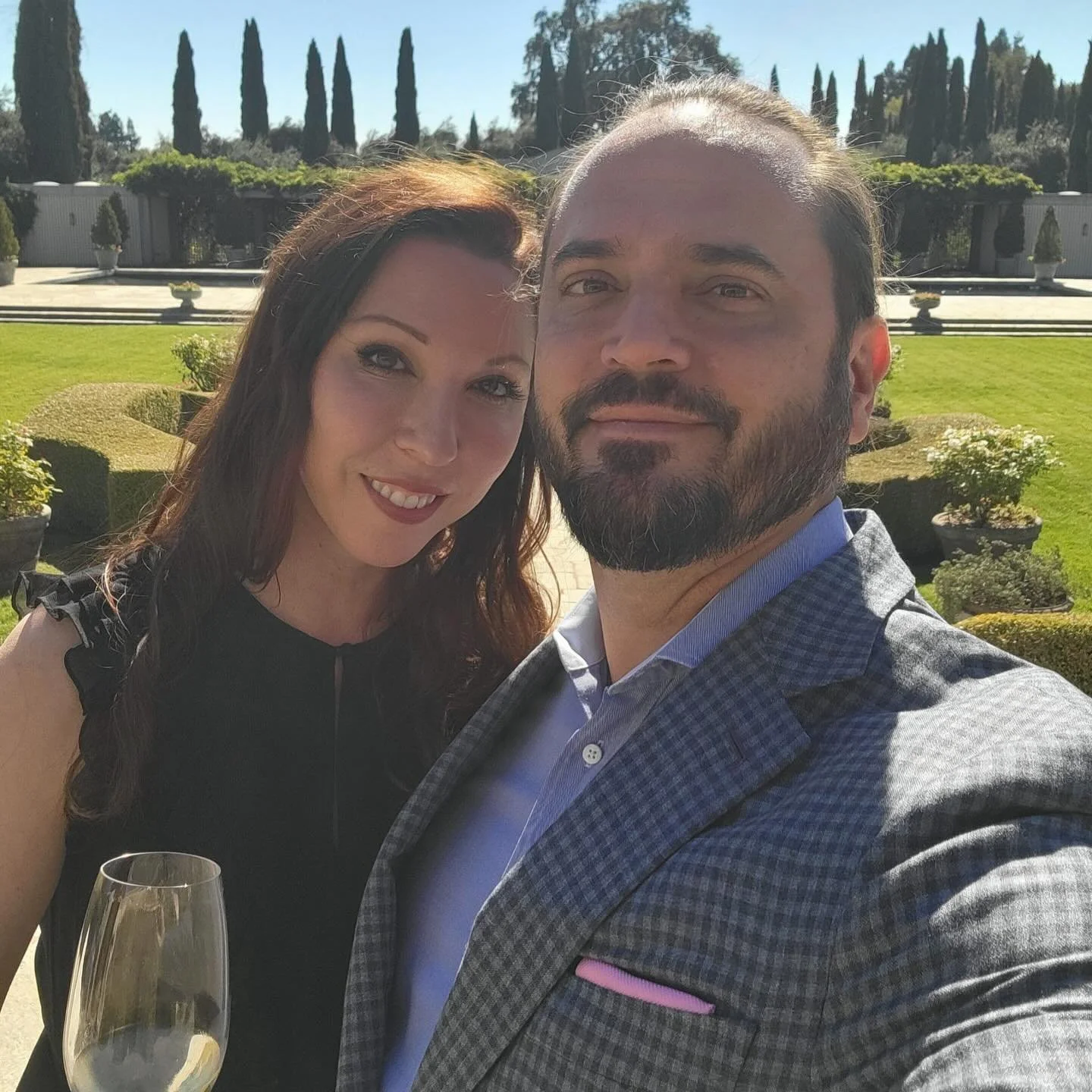 Stretching the last bit of beautiful Napa weather with my ❤️