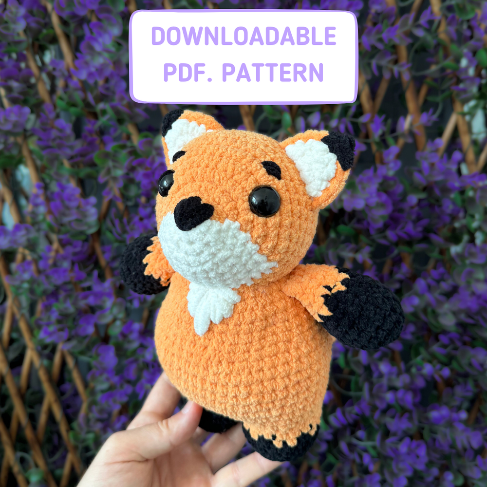 Little Fox Buddy Crochet Pattern — crochetmezaddy