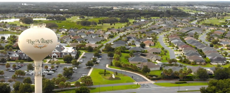 Aerial Tour of The Villages, Florida