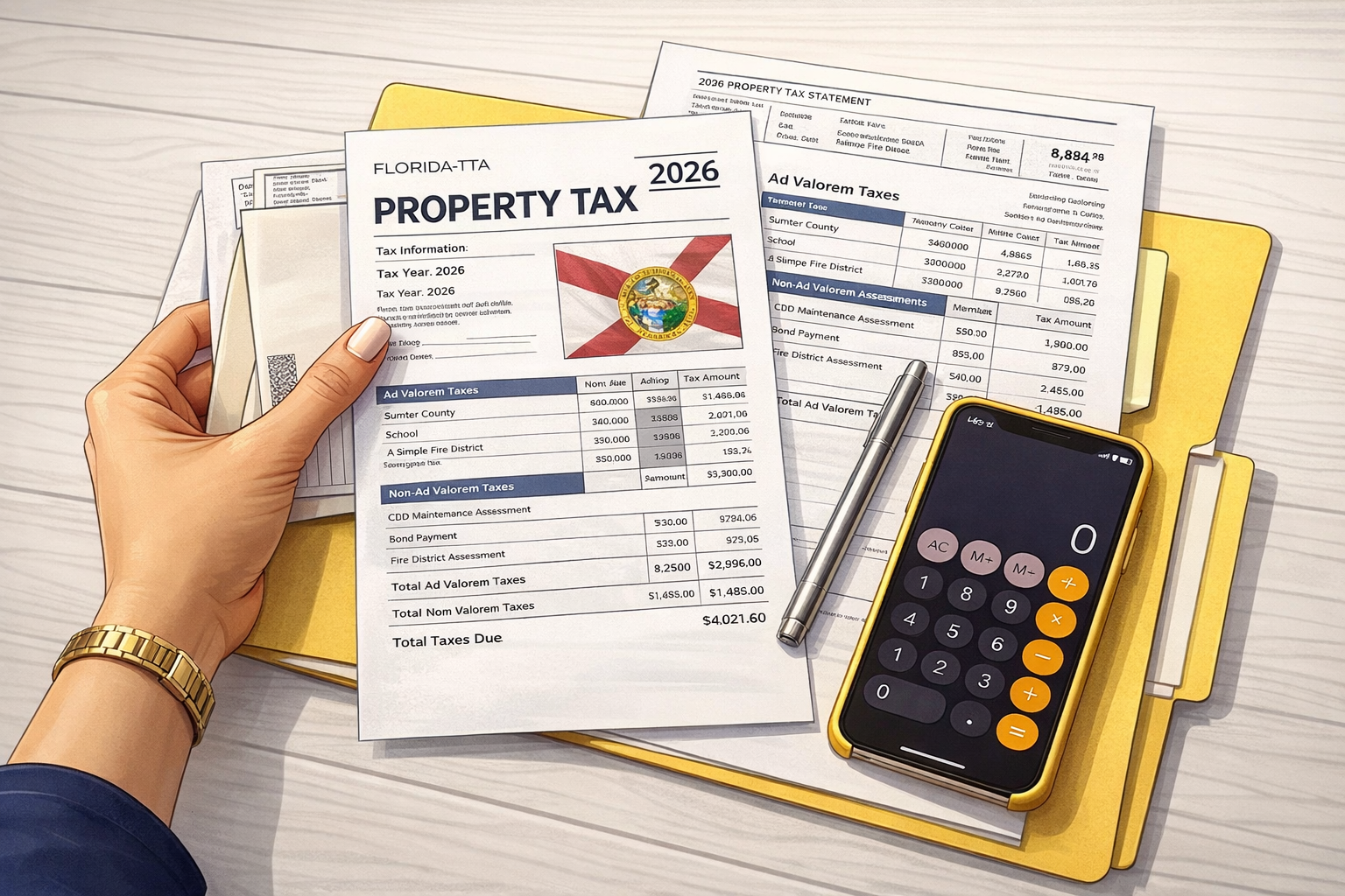 Taxes in The Villages, Florida