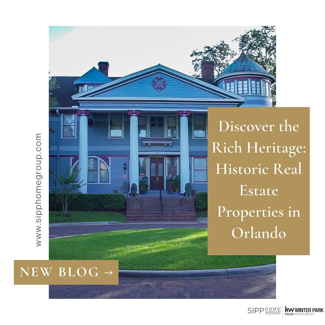 Orlando, Florida, is widely known for its enchanting theme parks and vibrant entertainment scene 🎢. However, beneath the glitz and glamour lies a treasure trove of historic real estate properties that reflect the city's rich heritage. From elegant m