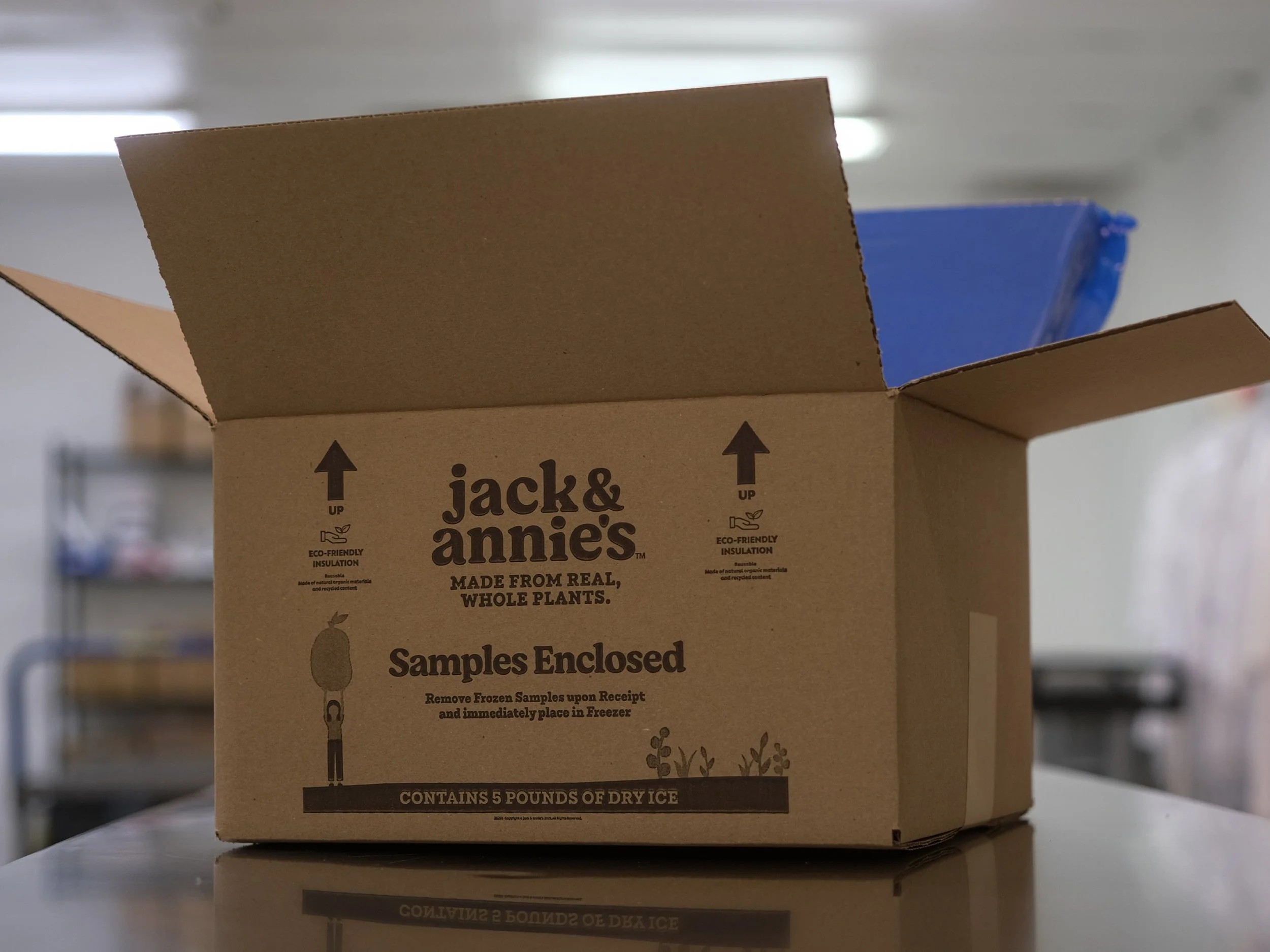 Insulated Shipment  Support for the Food + Beverage Industry