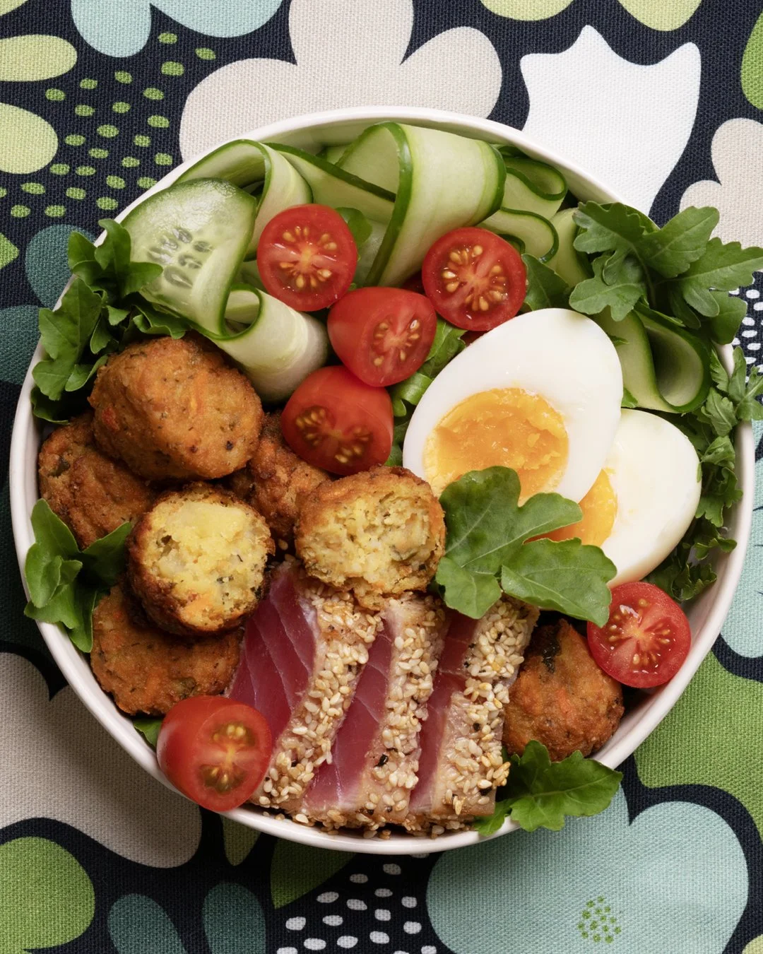 Tuna Niçoise salad 