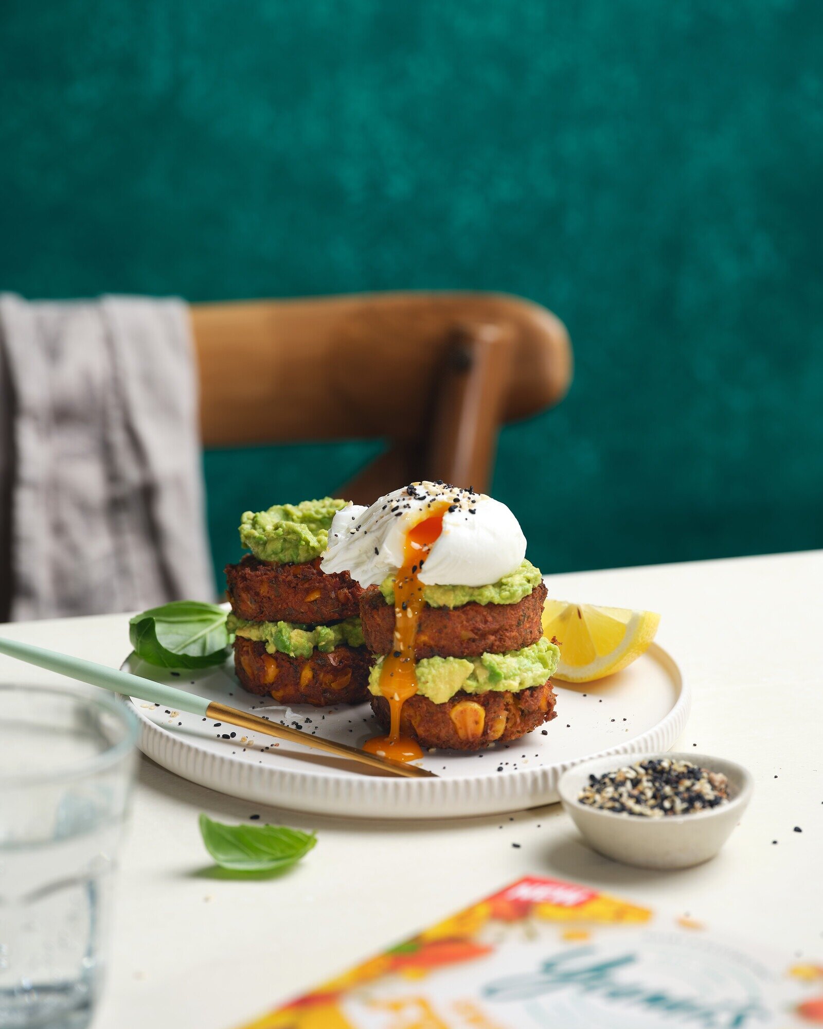 Stacks on! Our tasty new Sweet Corn Fritters make a perfectly balanced breakfast stack. 

Try layering them with fresh, creamy avocado and a gooey poached egg on top.

Exclusive to Coles.

.

.

.

.

#yumis #yumisfritters #fritters #food #healthy #b