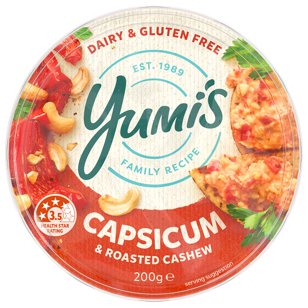 CAPSICUM &amp; ROASTED CASHEWS DIP