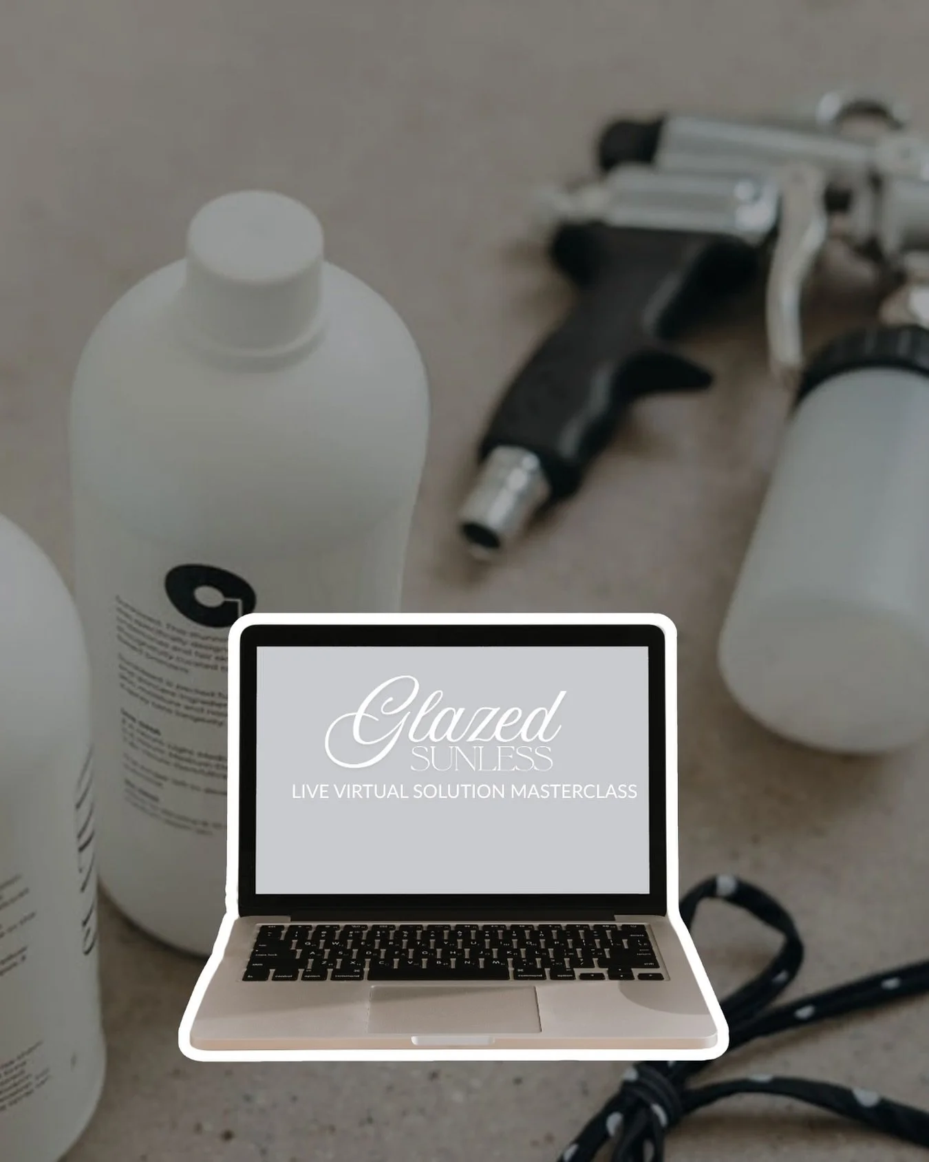 Ready to master every drop of Glazed? β¨
Join us for our NEW Live Virtual Solution Masterclass— a 90-minute deep dive into all things Glazed Sunless in a group setting alongside other Glazed pros π» Led by Glazed Sunless founder Audrey Lyons vi