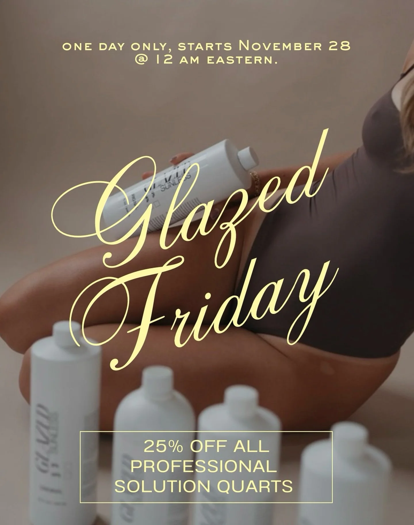 It&rsquo;s almost time&hellip;GLAZED FRIDAY drops at midnight EST. ✨ 25% OFF all pro quarts &mdash; our biggest sale of the entire year.
No code needed. Sale ends at 11:59 EST on the 29th or in the chance that the fully stocked inventory we have, is 