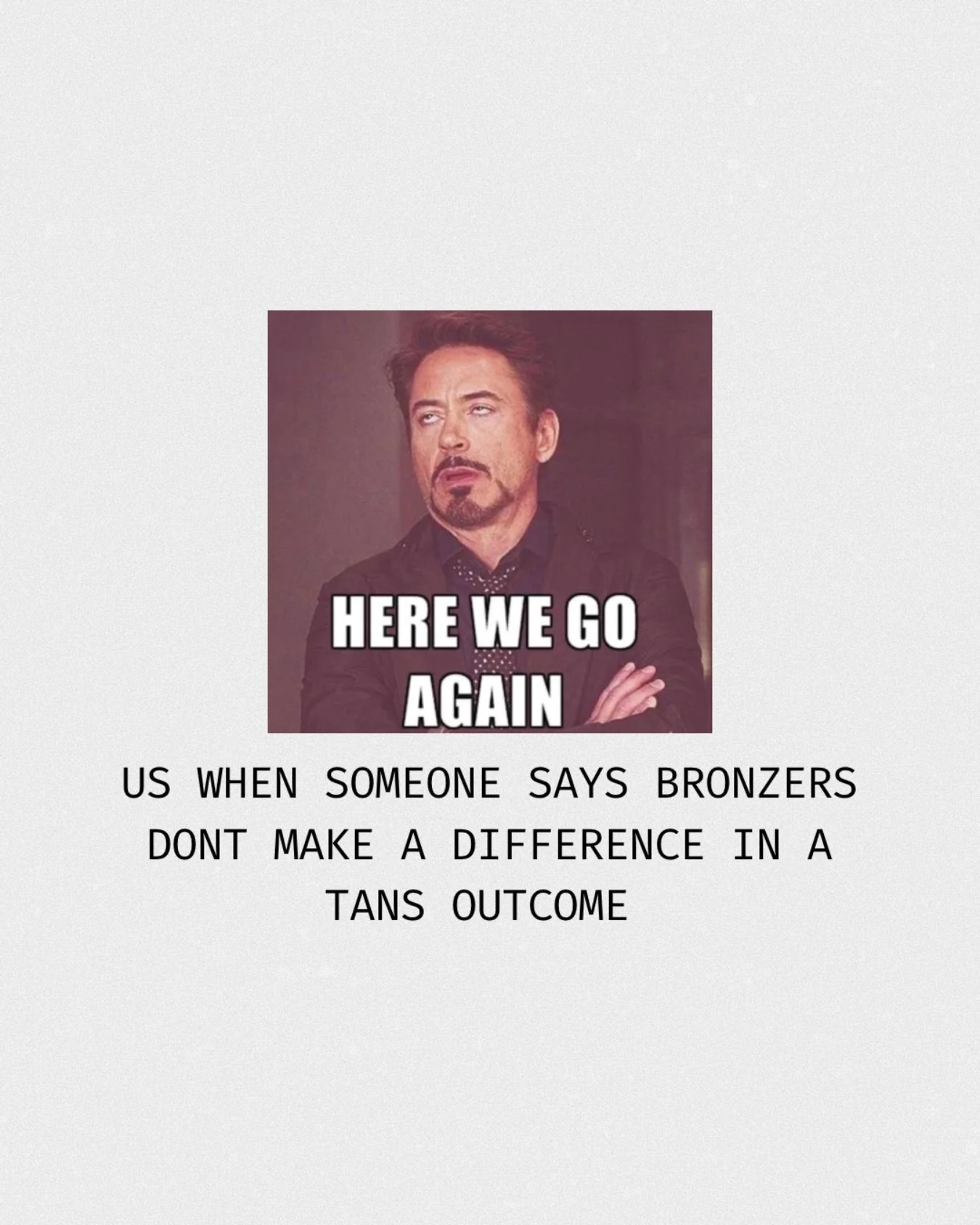 The proof is in what you can see, 👀🩷 

Bronzers absolutely play a subtle role in the immediate outcome of a spray tan. These cosmetic pigments lightly stain the skin and help set the tone of the tan for the first 2&ndash;4 days, often creating a co