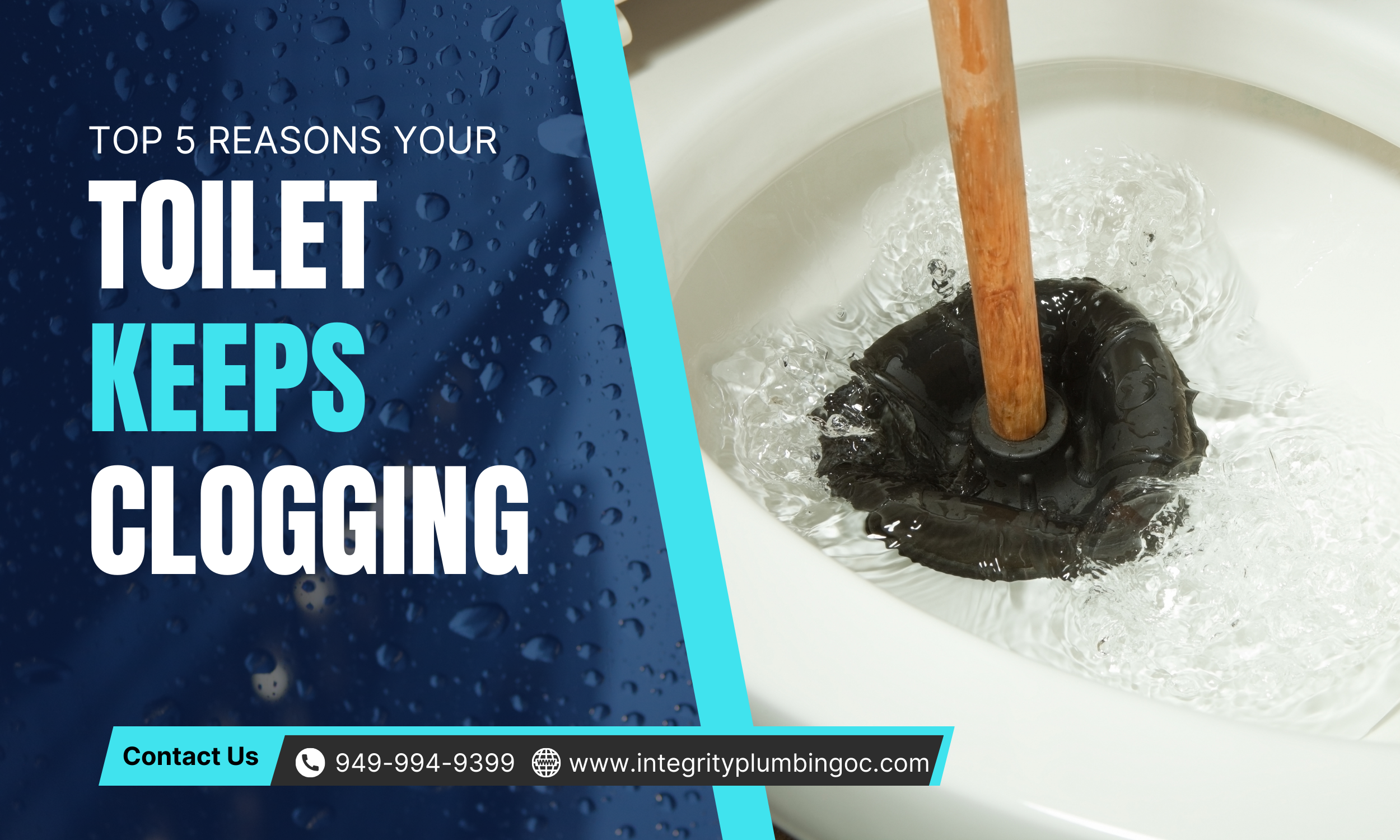 Top 5 Reasons Your Toilet Keeps Clogging (And How to Fix It)