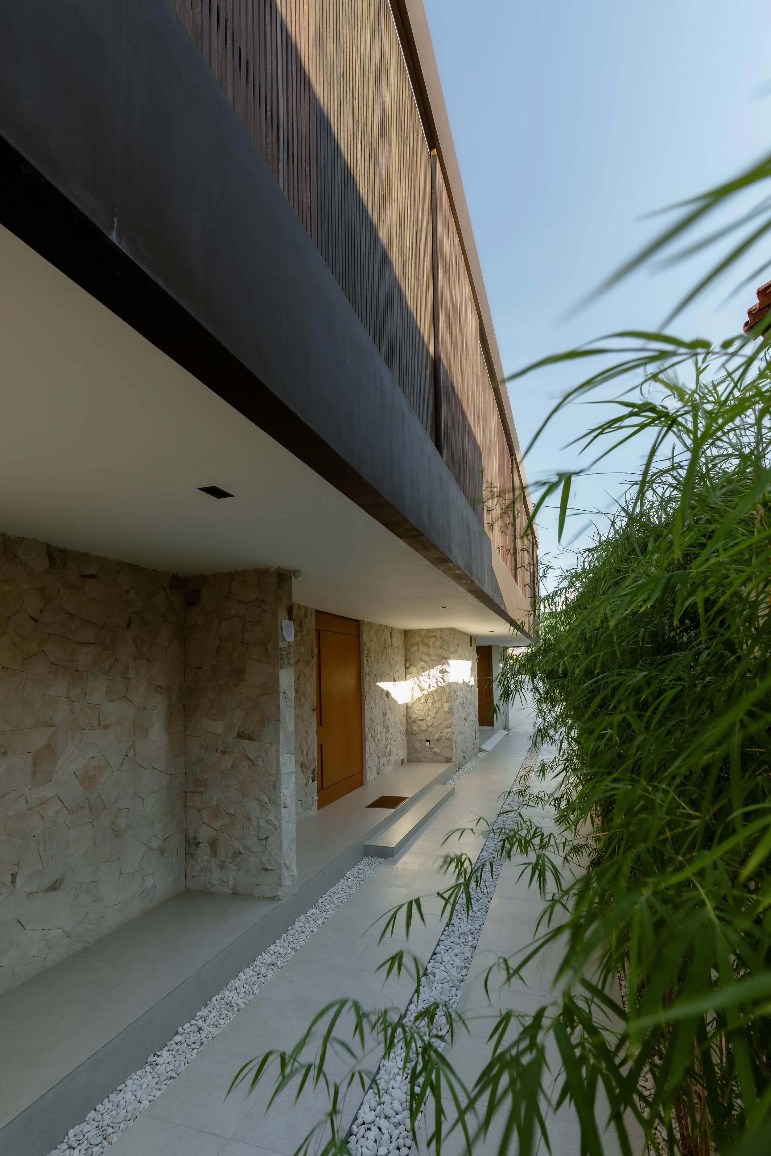 BOLD LINES & NATURAL TEXTURES VILLA - 4 BEDROOM - SEMINYAK - Bali - for sale - luxury - villa