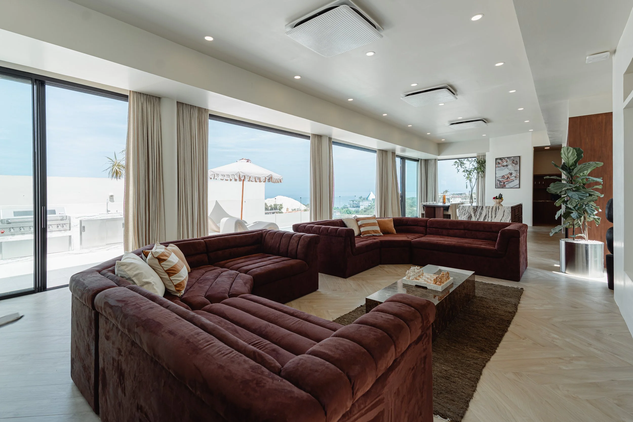 OCEAN VIEW VILLA NEXT TO DREAMLAND BEACH - 4 BEDROOM - BINGIN