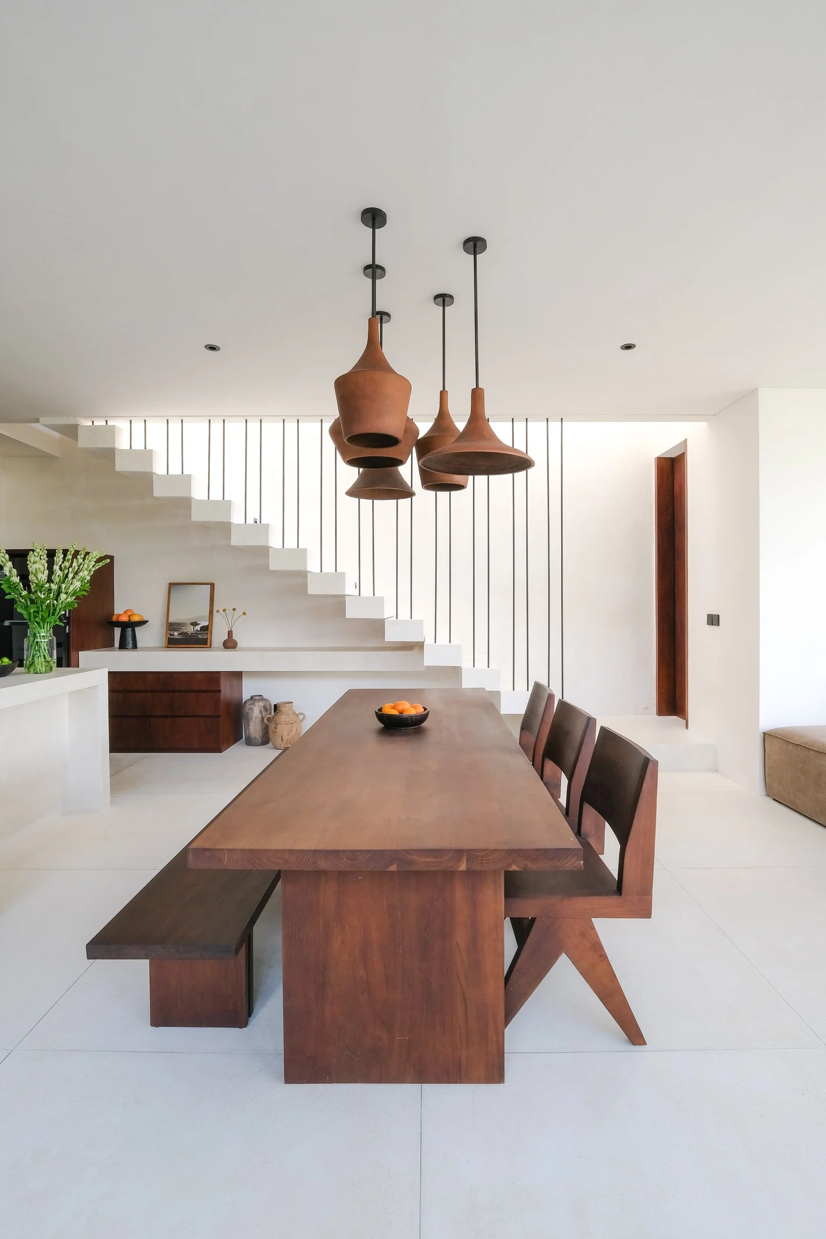 ARCHITECTURAL TROPICAL VILLA ABOVE THE RICE FIELDS - 3 BEDROOM - NYANYI BEACH - Bali - for - sale